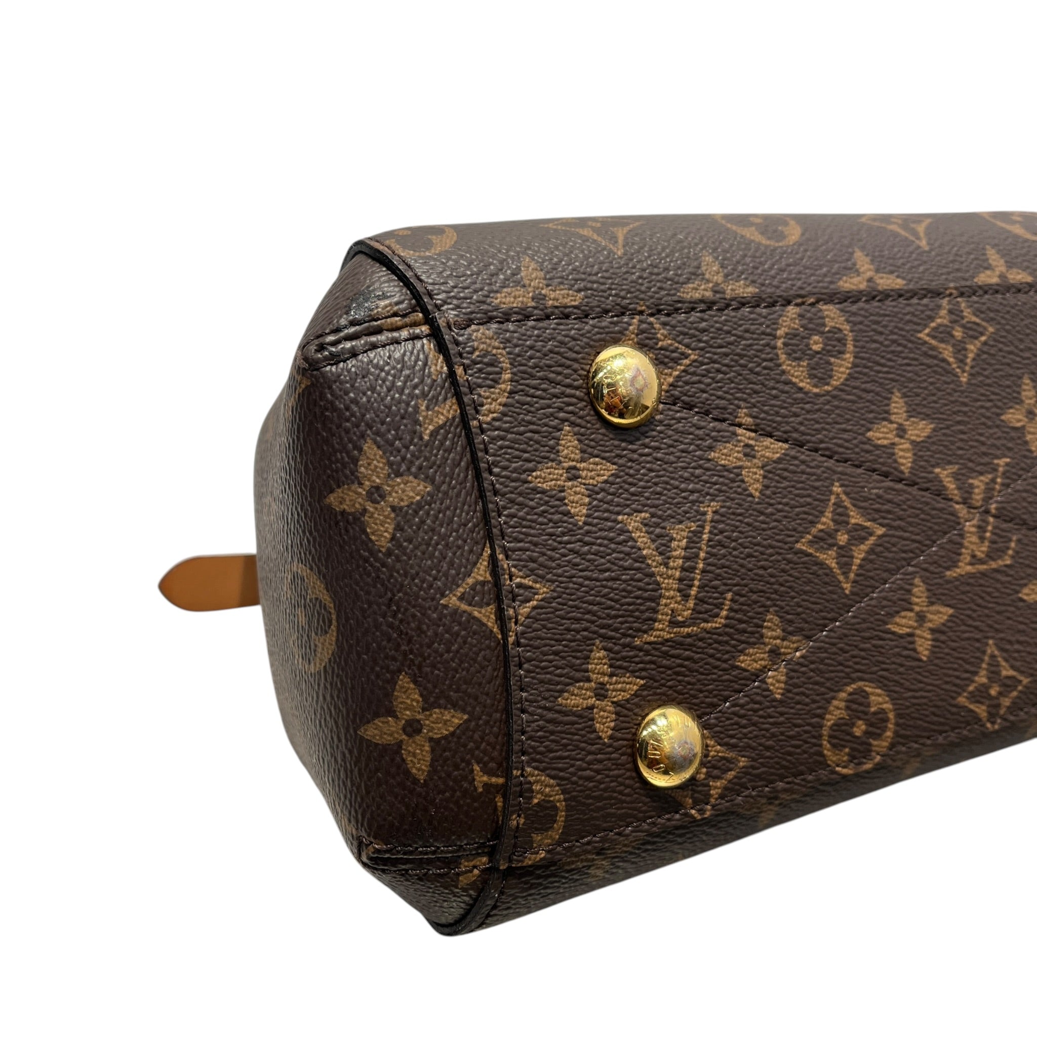 LOUIS VUITTON/Cross Body Bag/Monogram/Leather/BRW/Montaigne Monogram Cross Body view 9