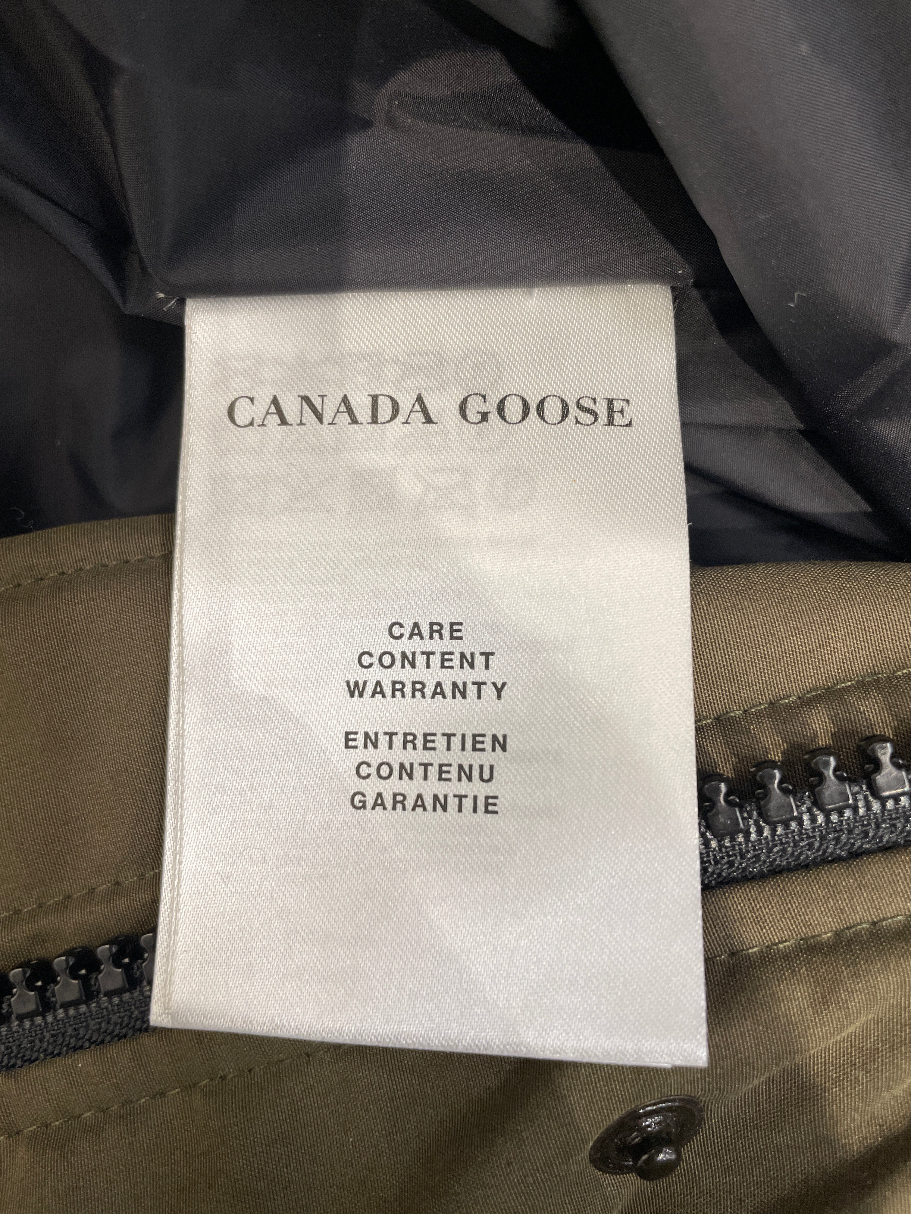 CANADA GOOSE/Puffer Jkt/XL/GRN/Double Breasted/ view 4
