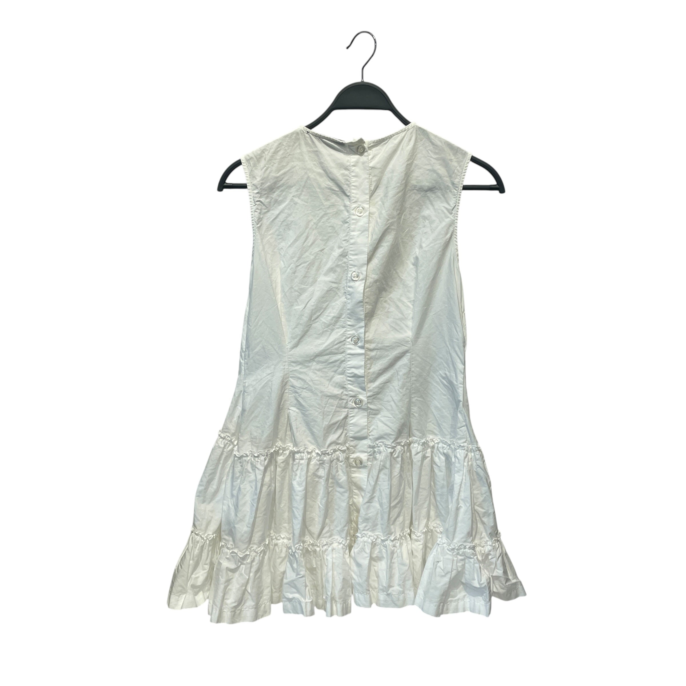 SIMONE ROCHA/SL Dress/Cotton/WHT/ view 2