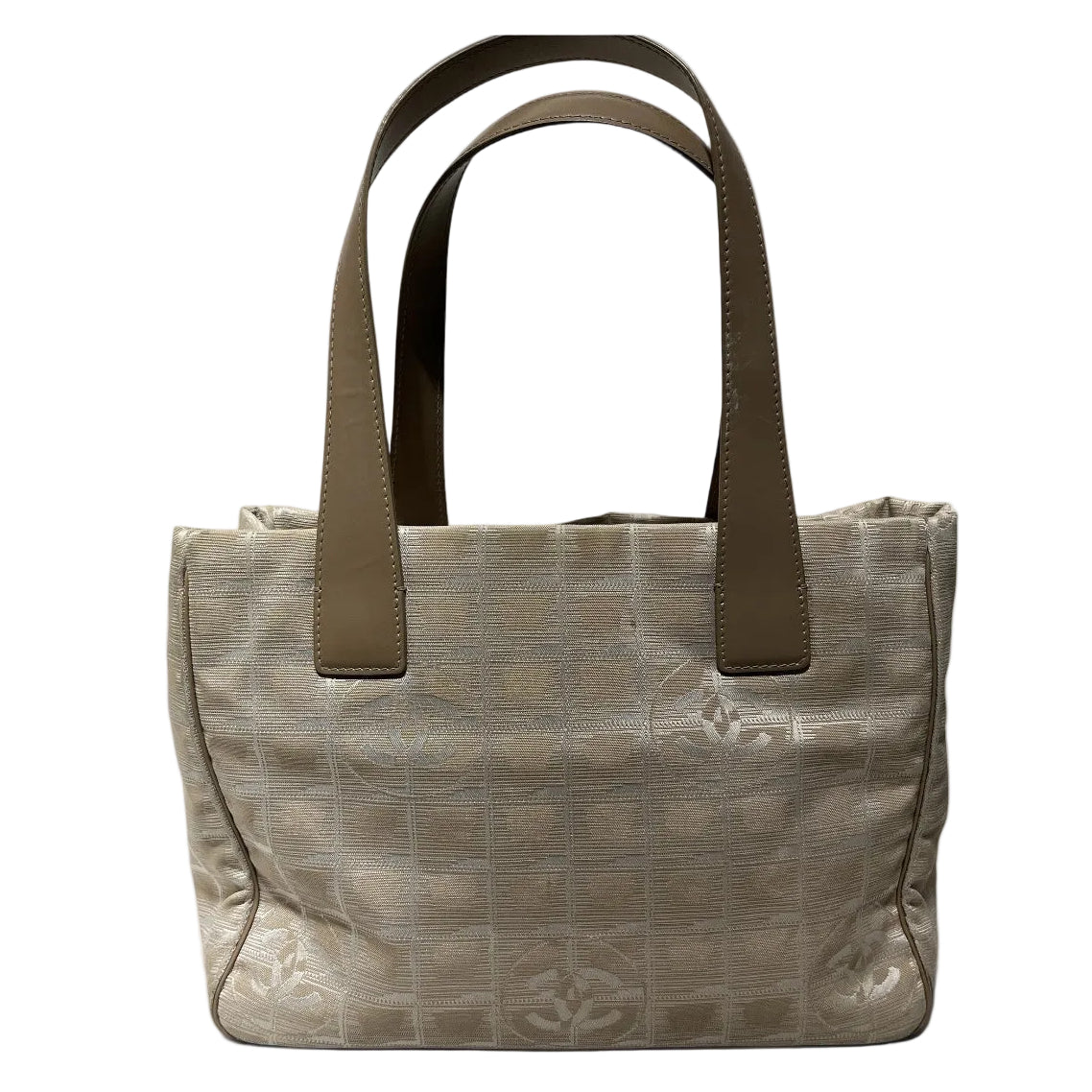 CHANEL/Tote Bag/Monogram/CRM/LIGNE SHOULDER / SCUFF view 2