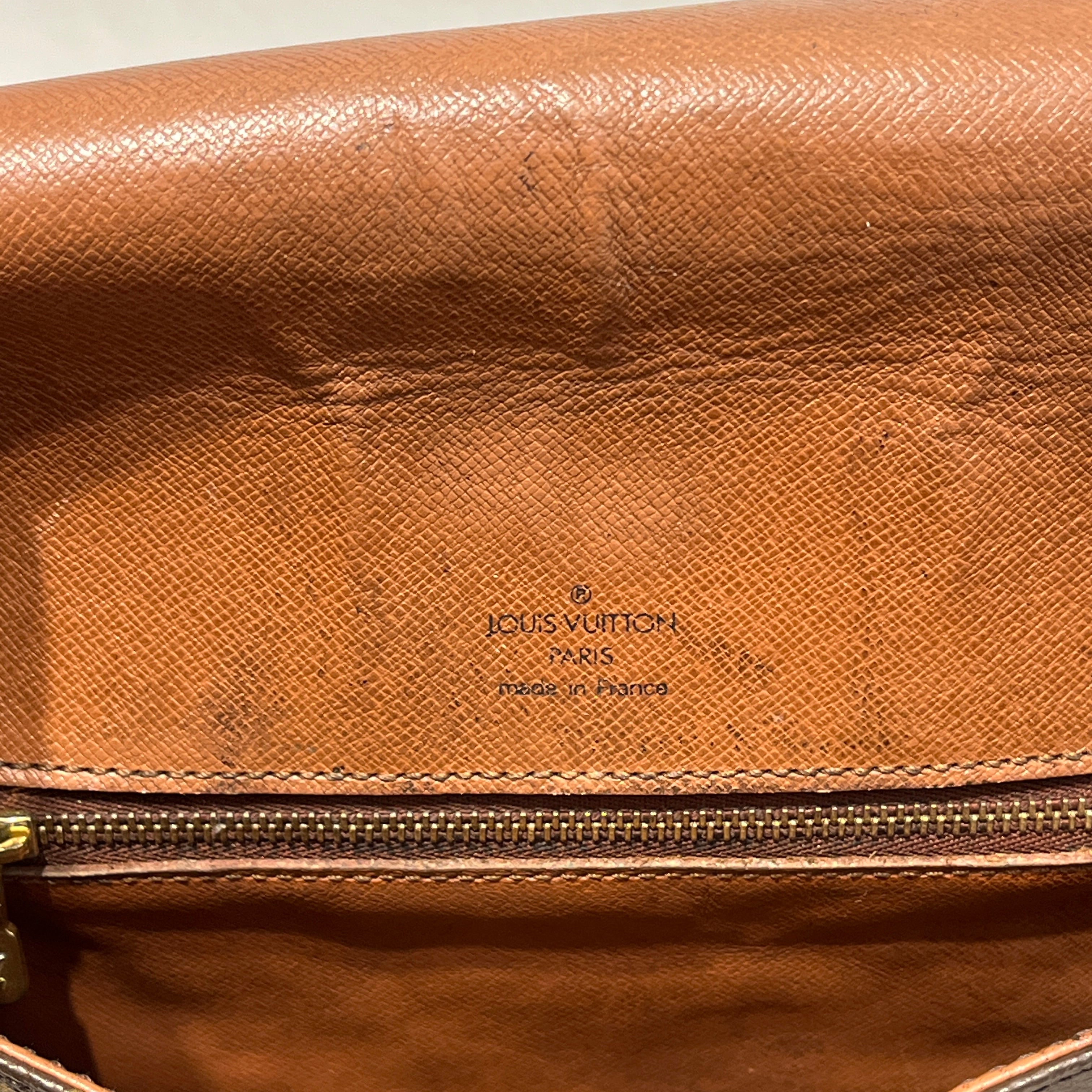 LOUIS VUITTON/Cross Body Bag/Monogram/Leather/BRW/Saint Cloud GM Vintage Bag view 10