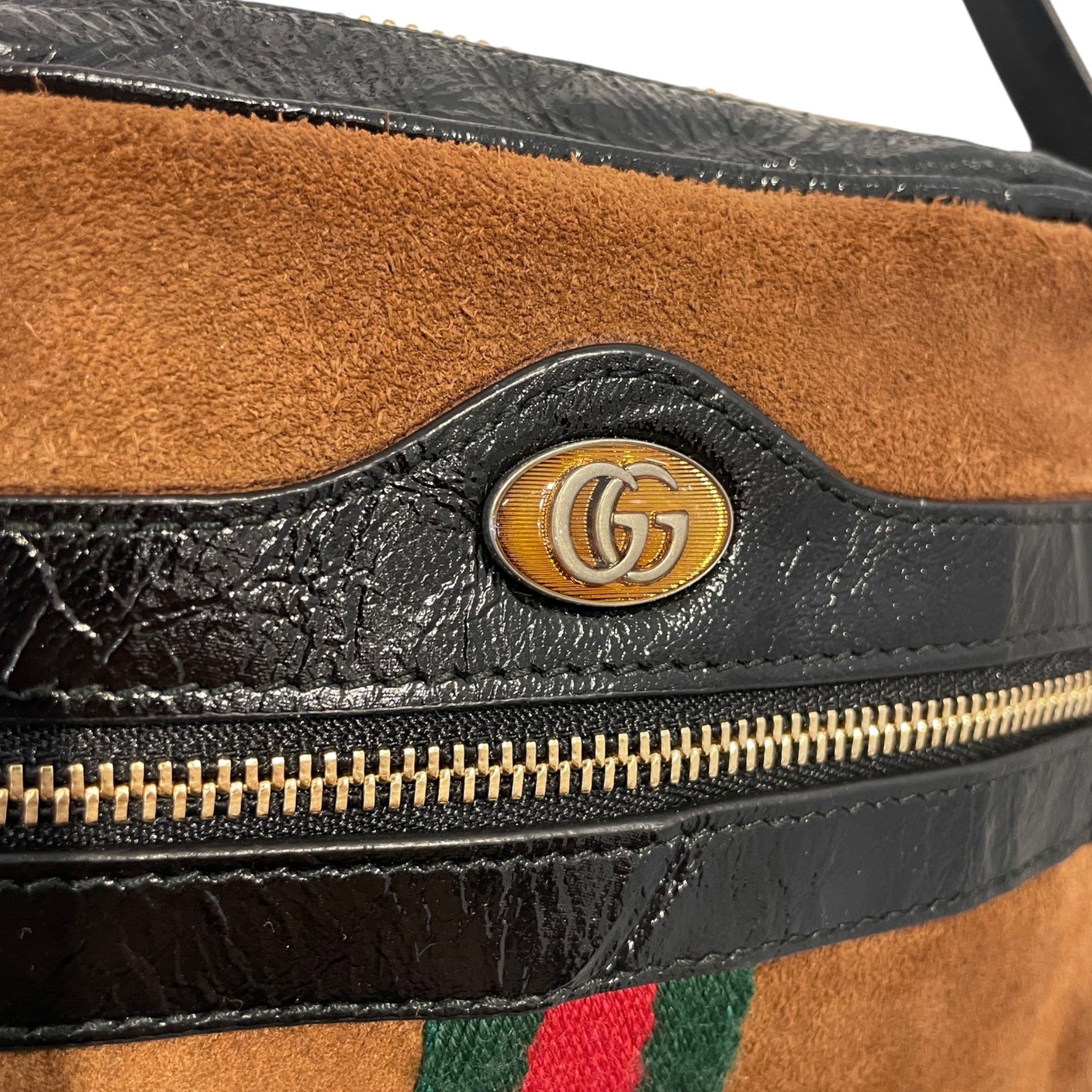GUCCI/Cross Body Bag/Suede/BRW/JYCD430 view 6