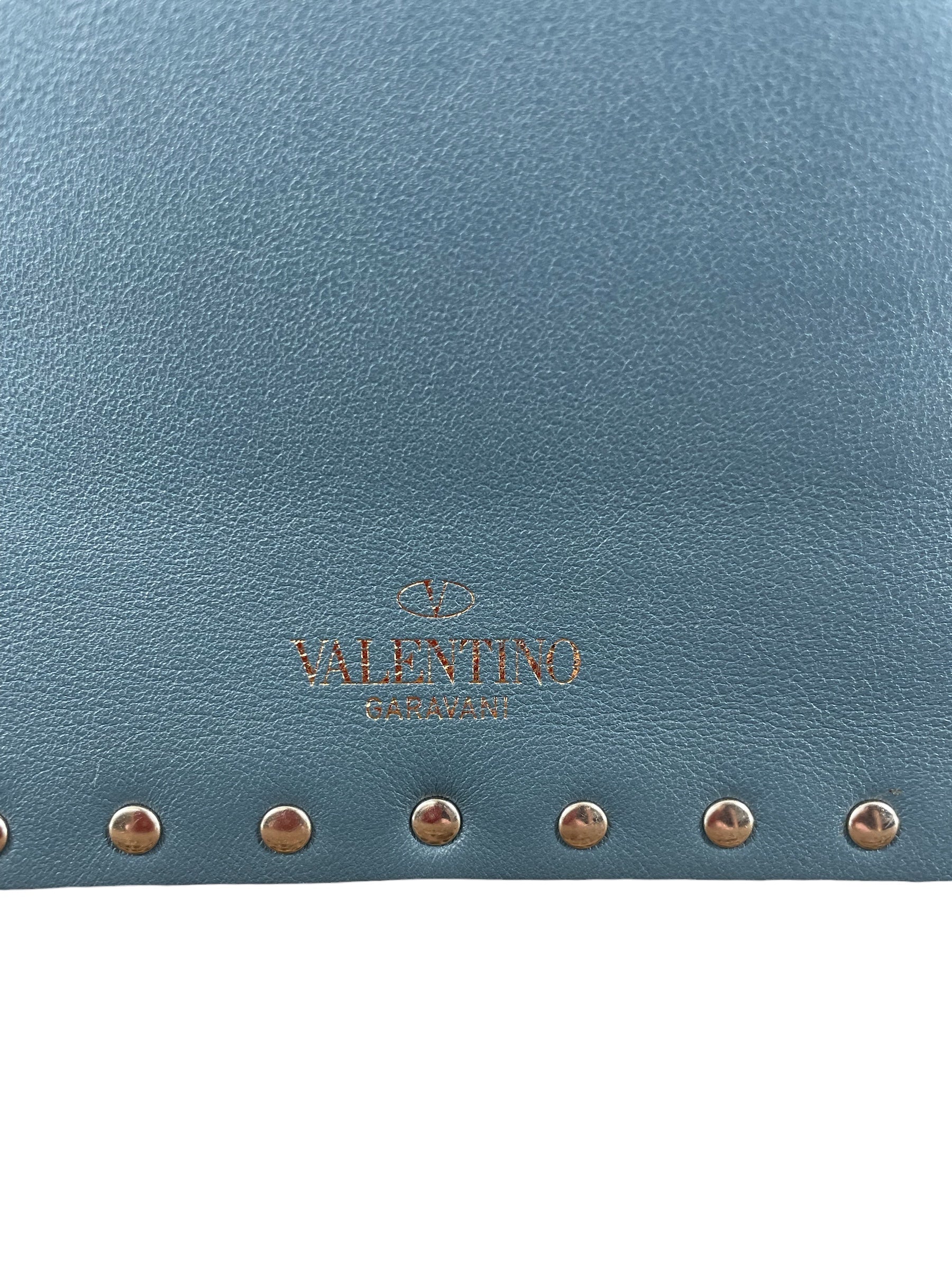 VALENTINO/Pouch/Leather/BLU/"ROCKSTUD" view 3