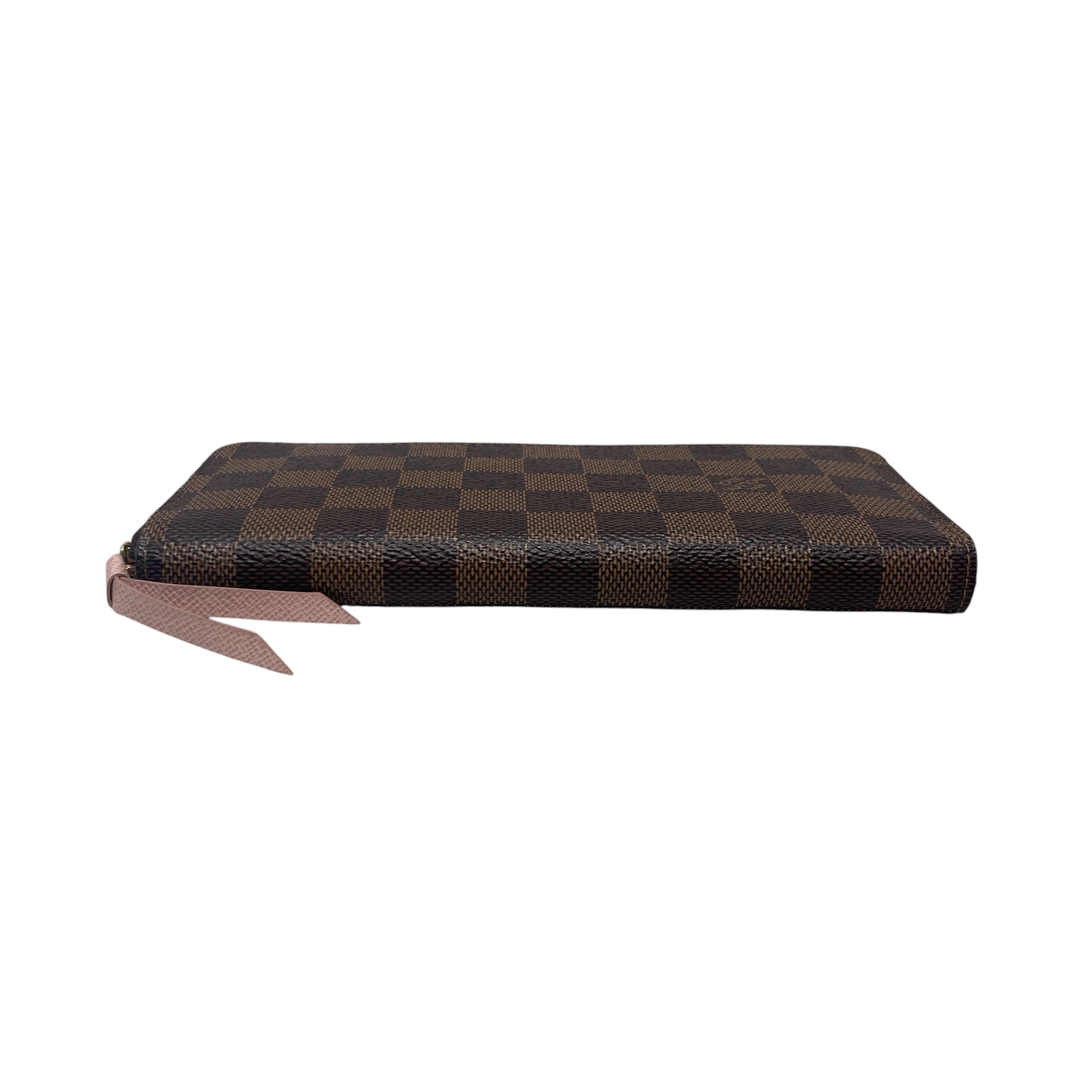 LOUIS VUITTON/Long Wallet/Plaid/BRW/DAMIER EBENE CLEMENCE view 3