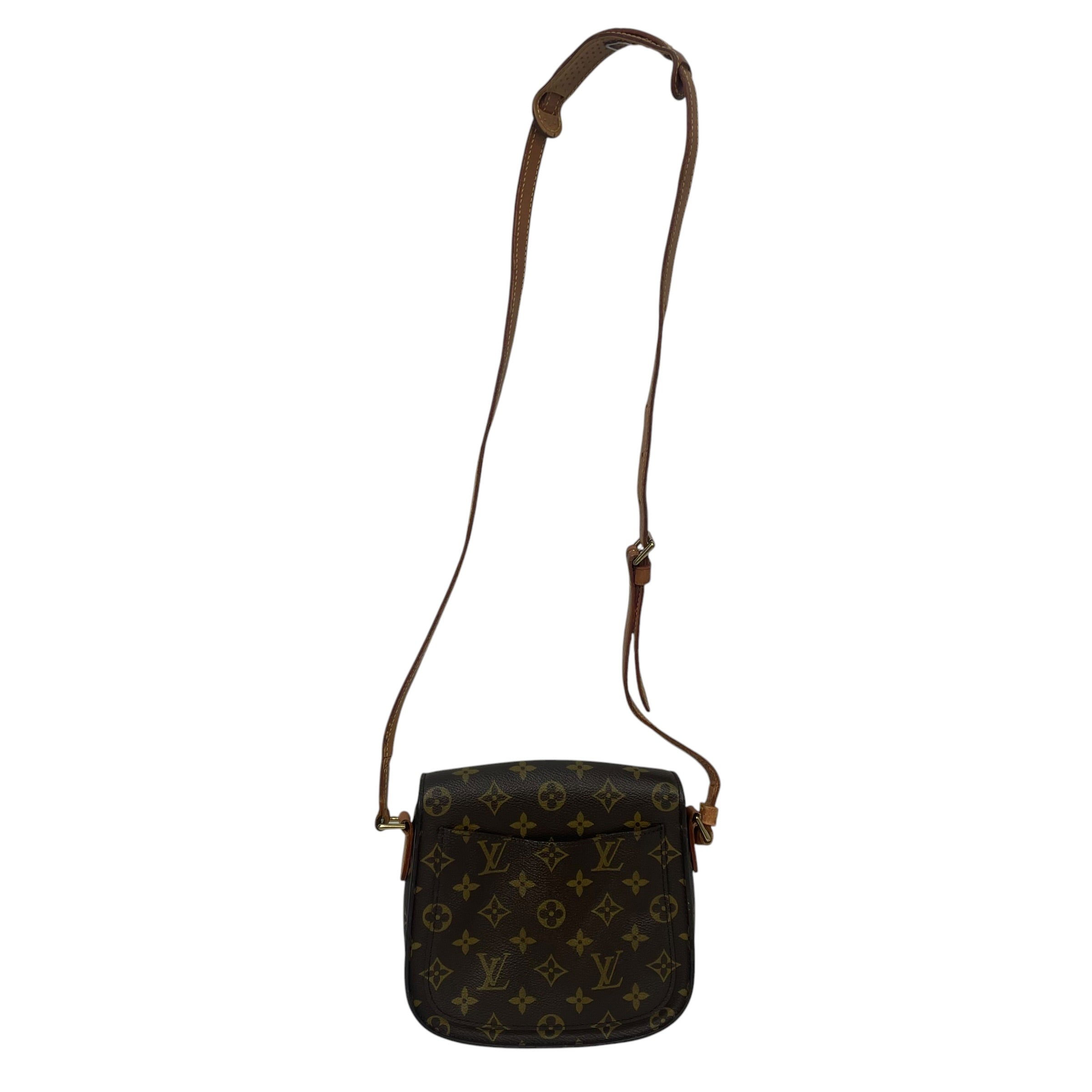 LOUIS VUITTON/Cross Body Bag/Monogram/Leather/BRW/saint cloud mini crossbody view 2