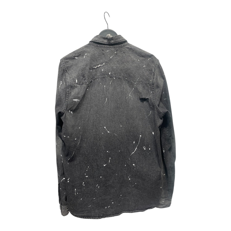 AMIRI/LS T-Shirt/L/Denim/GRY/