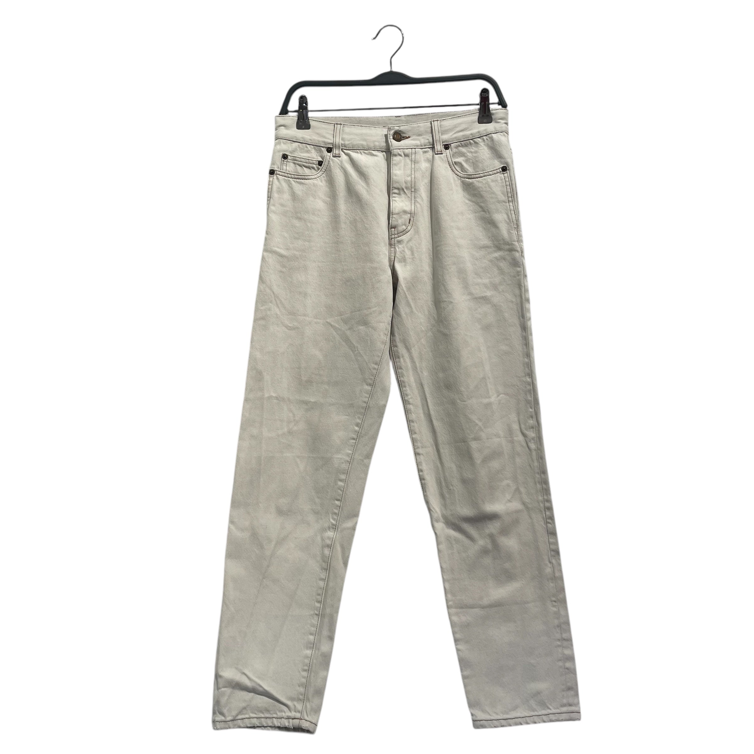 SAINT LAURENT/Skinny Pants/29/Cotton/WHT/ view 1
