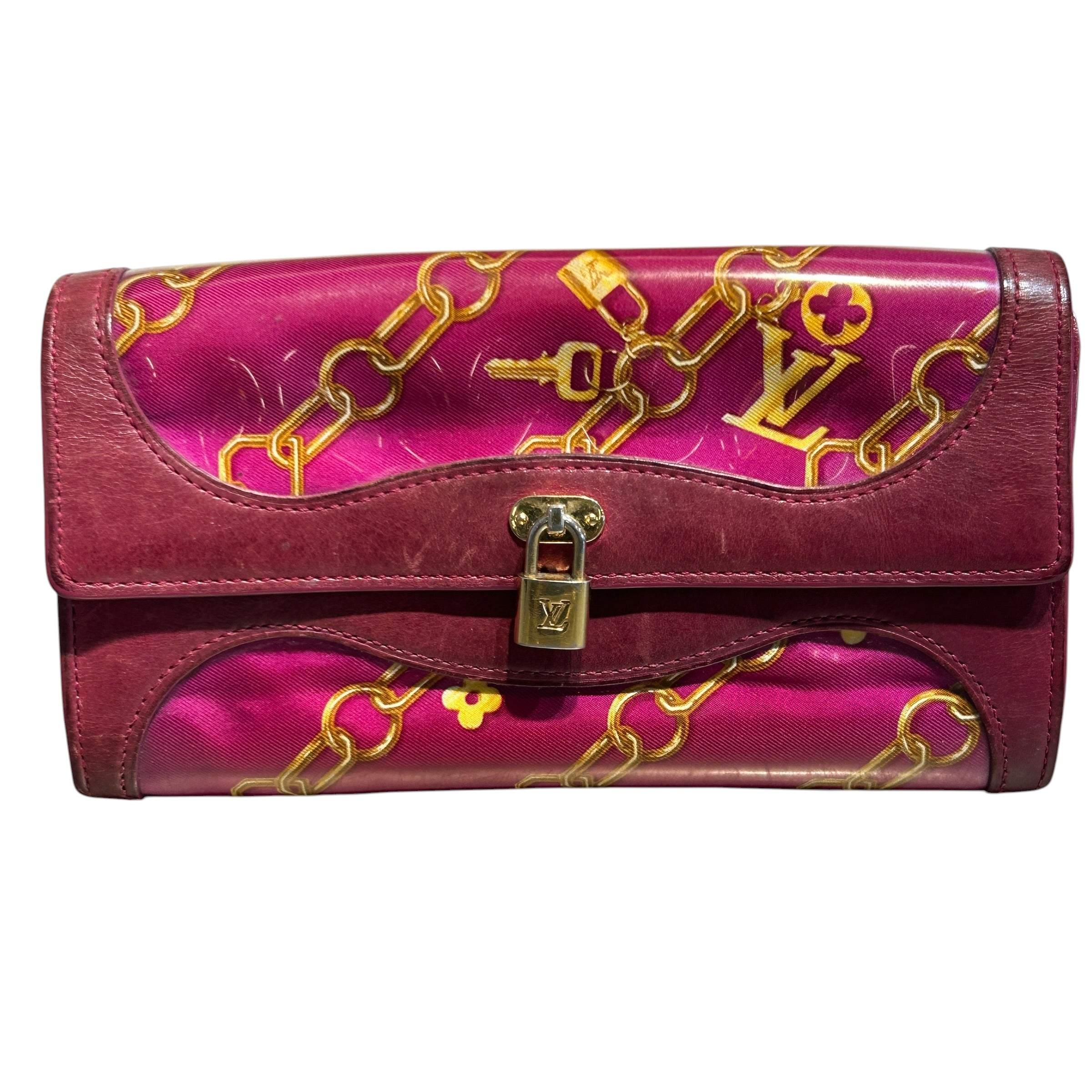 LOUIS VUITTON/Wallet/Monogram/PNK/MONOGRAM CHARMS view 1