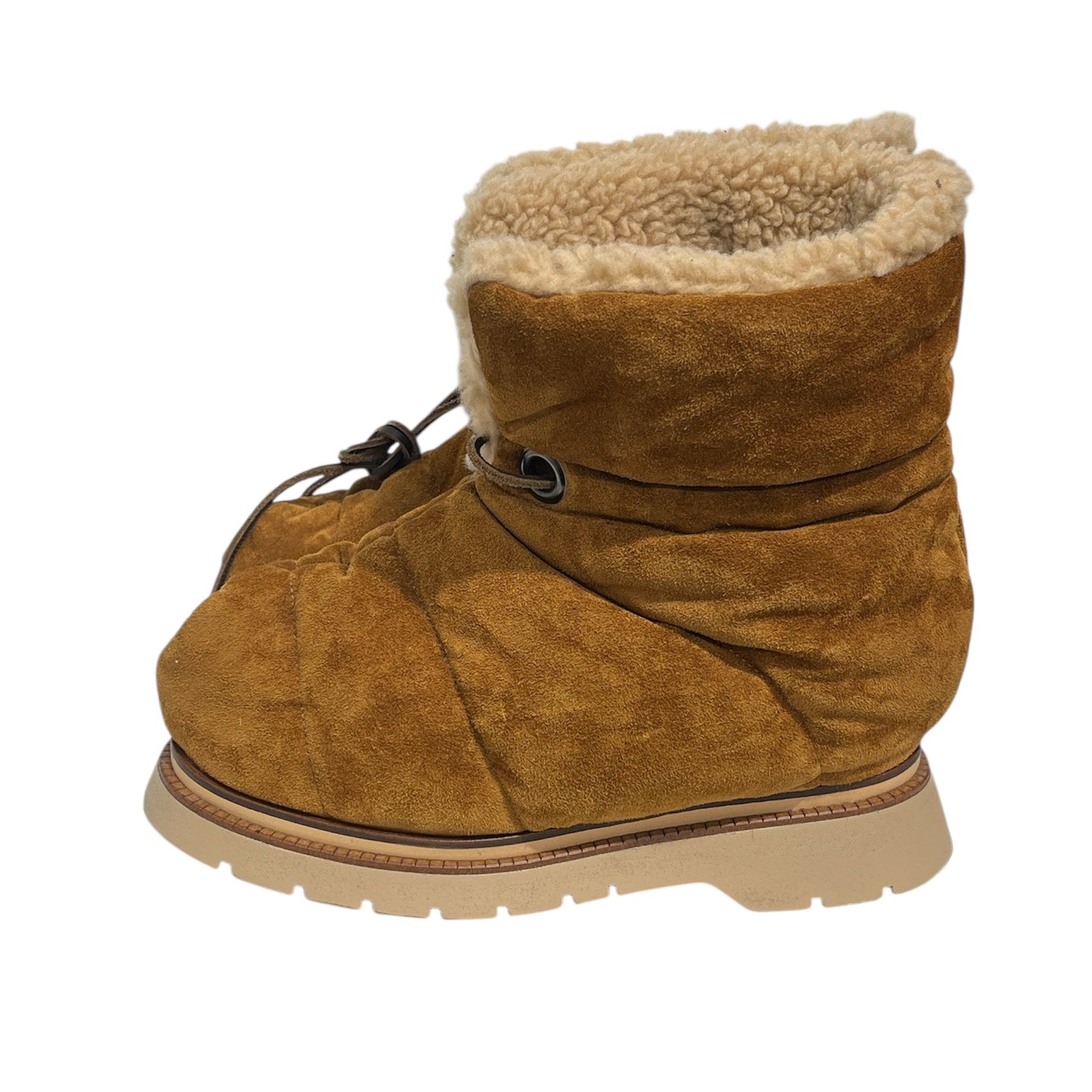 DSQUARED2/Boots/EU 40/Cotton/BEG/puffy ankle boot sherpa view 2