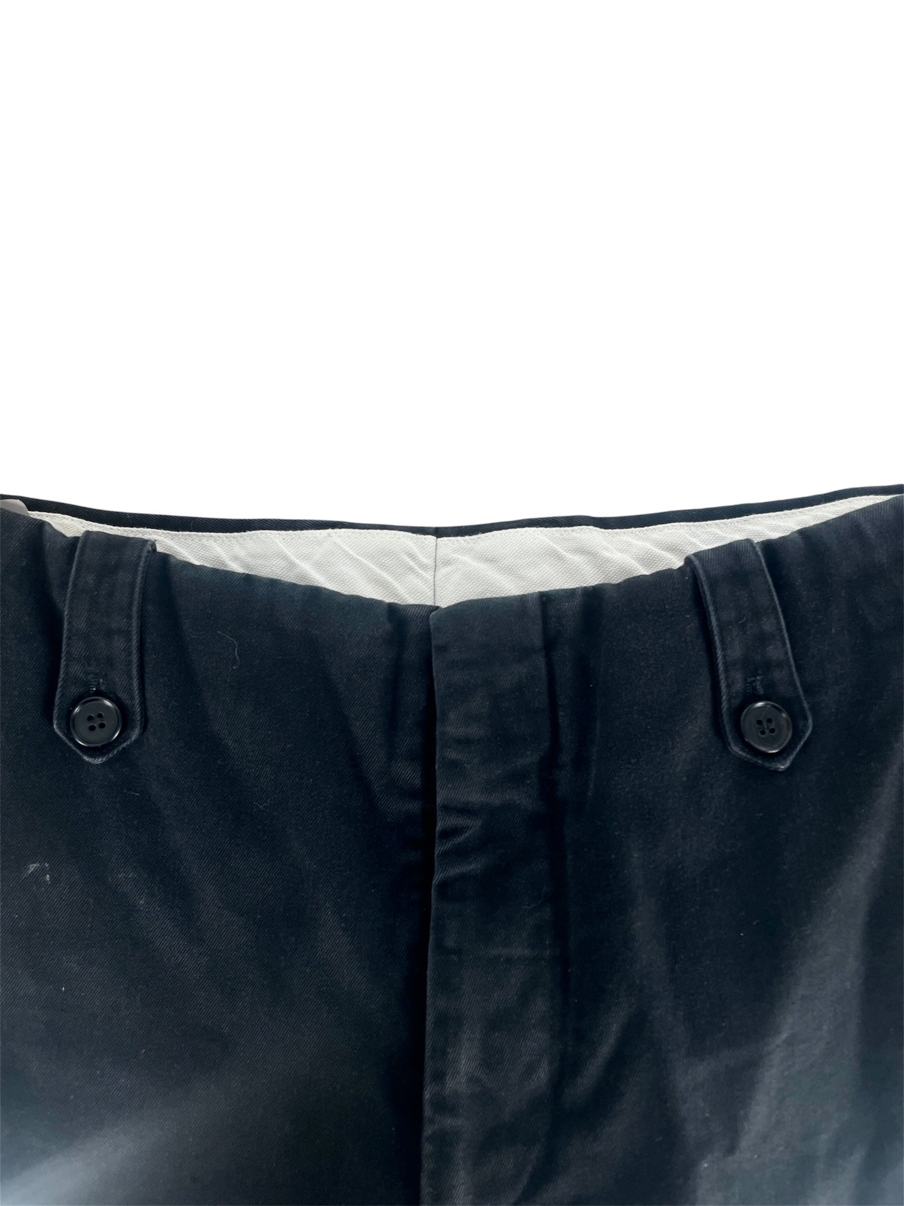 Maison Margiela/Straight Pants/50/Cotton/BLK/03 5794 9931 view 6