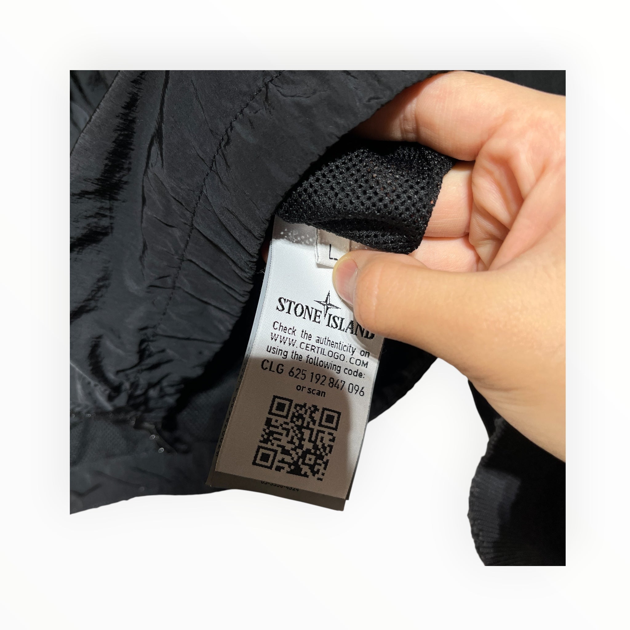 STONE ISLAND/Jacket/L/Nylon/BLK/ view 4