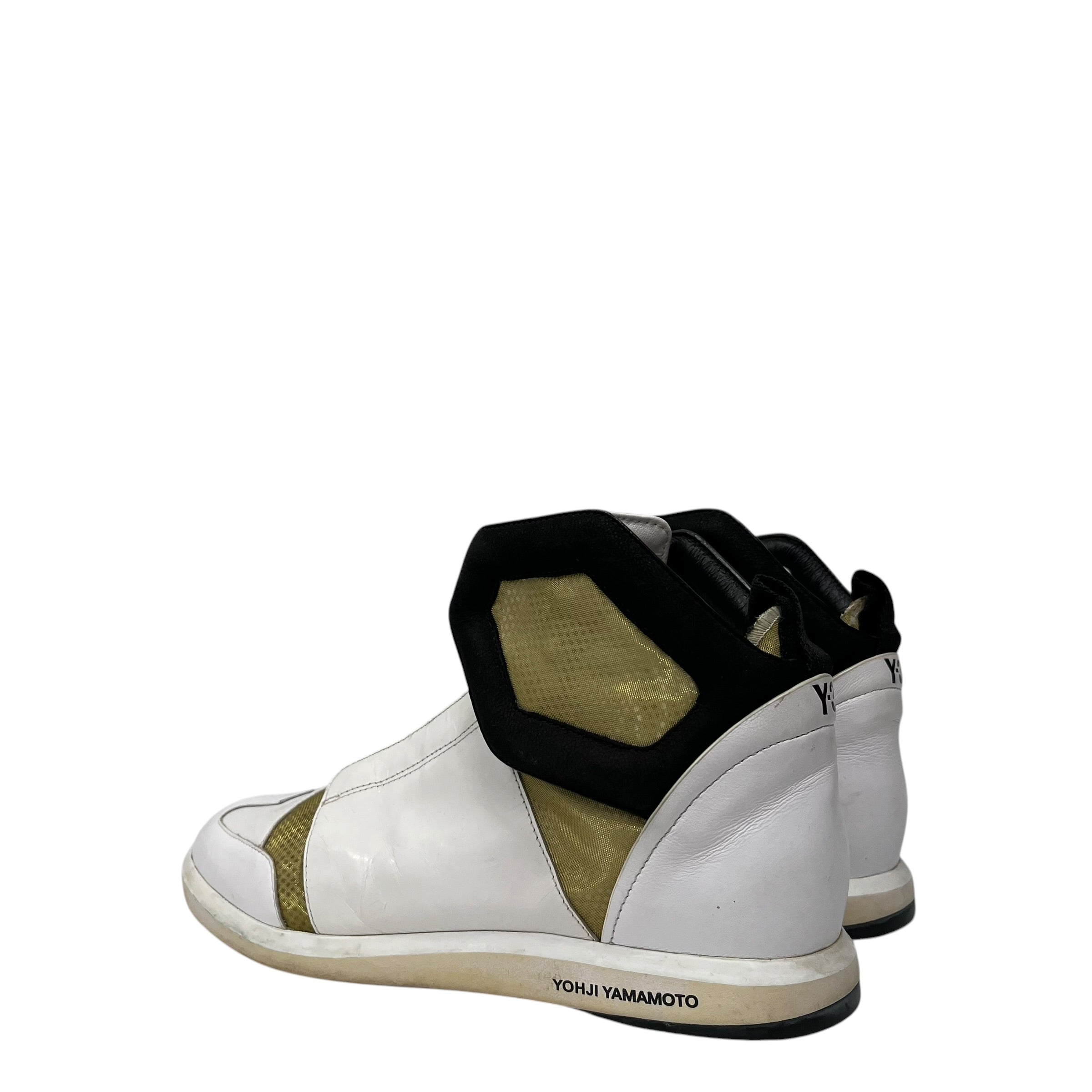 Y-3/Hi-Sneakers/US 6.5/Leather/WHT/O34632 view 2