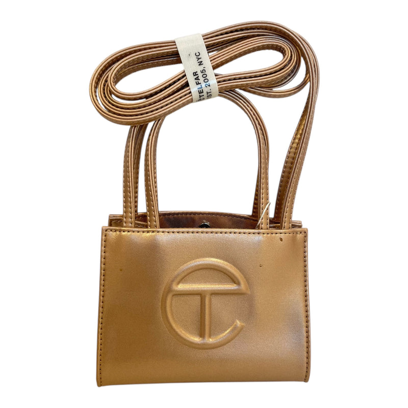 Telfar/Cross Body Bag/XS/Leather/BEG/Copper s tote
