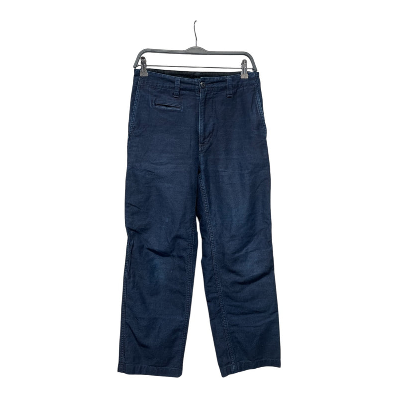 snow peak/Straight Pants/M/Cotton/NVY/hammer loop