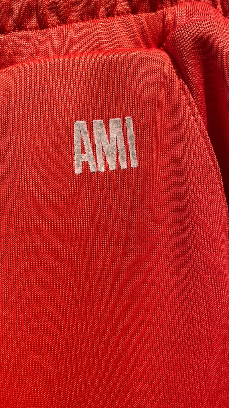 ami/Pants/L/Cotton/RED/SWEATPANTS