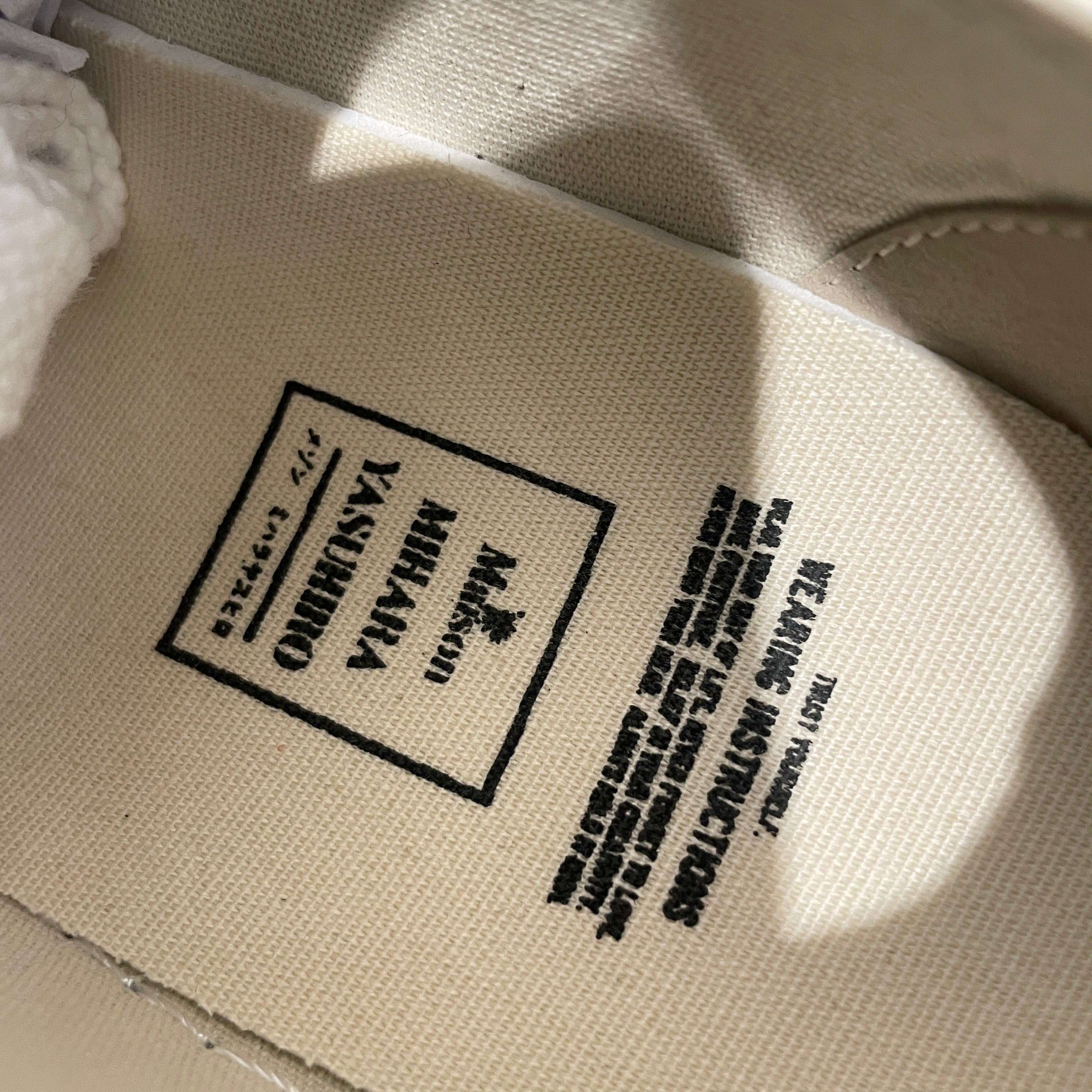 MIHARA YASUHIRO/Low-Sneakers/EU 38/Cotton/BLK/ view 3