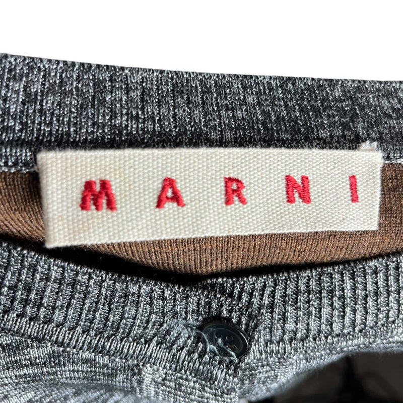 MARNI/Cardigan/40/Wool/GRY/Graphite cardigan