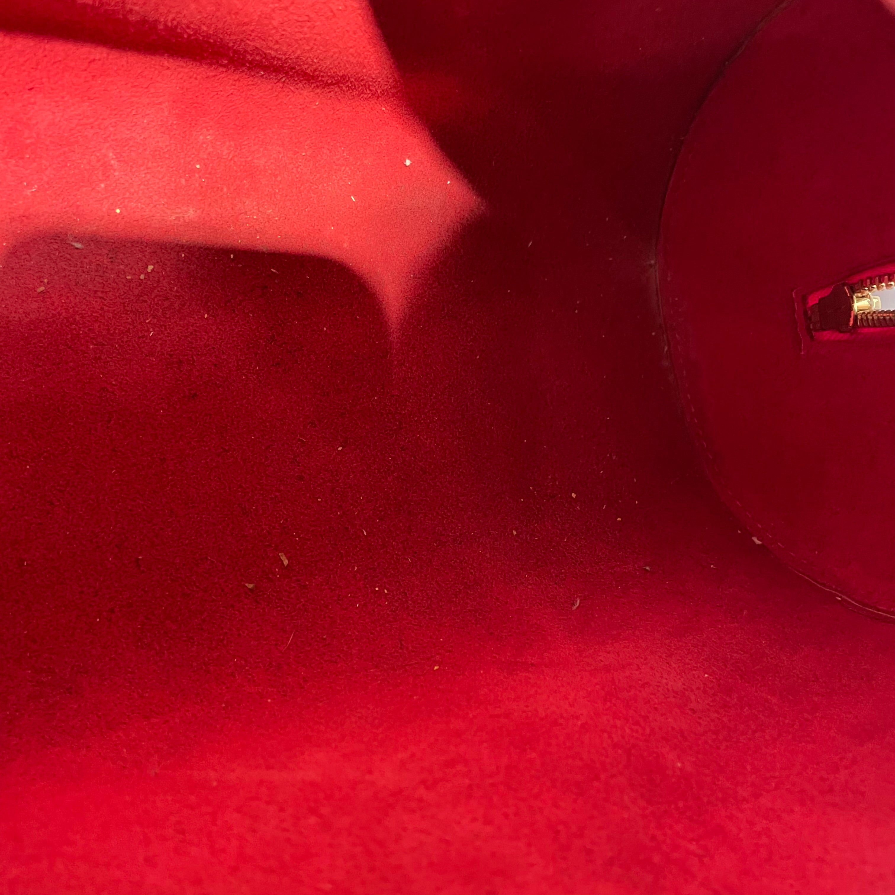 LOUIS VUITTON/Bag/Leather/RED/epi leather view 5