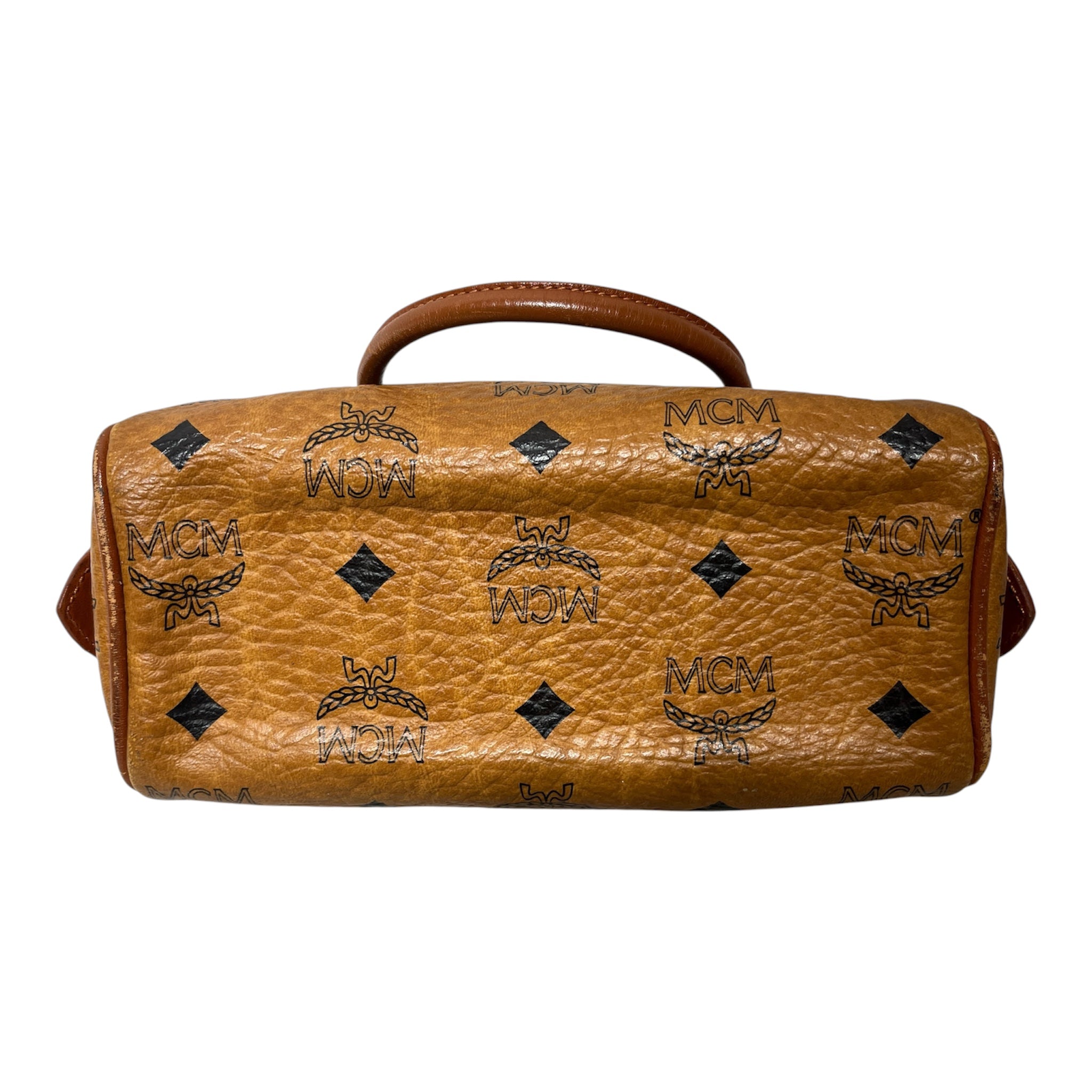 MCM/Boston Bag/Monogram/Leather/CML/EXTRA MINI BOSTON BAG view 4