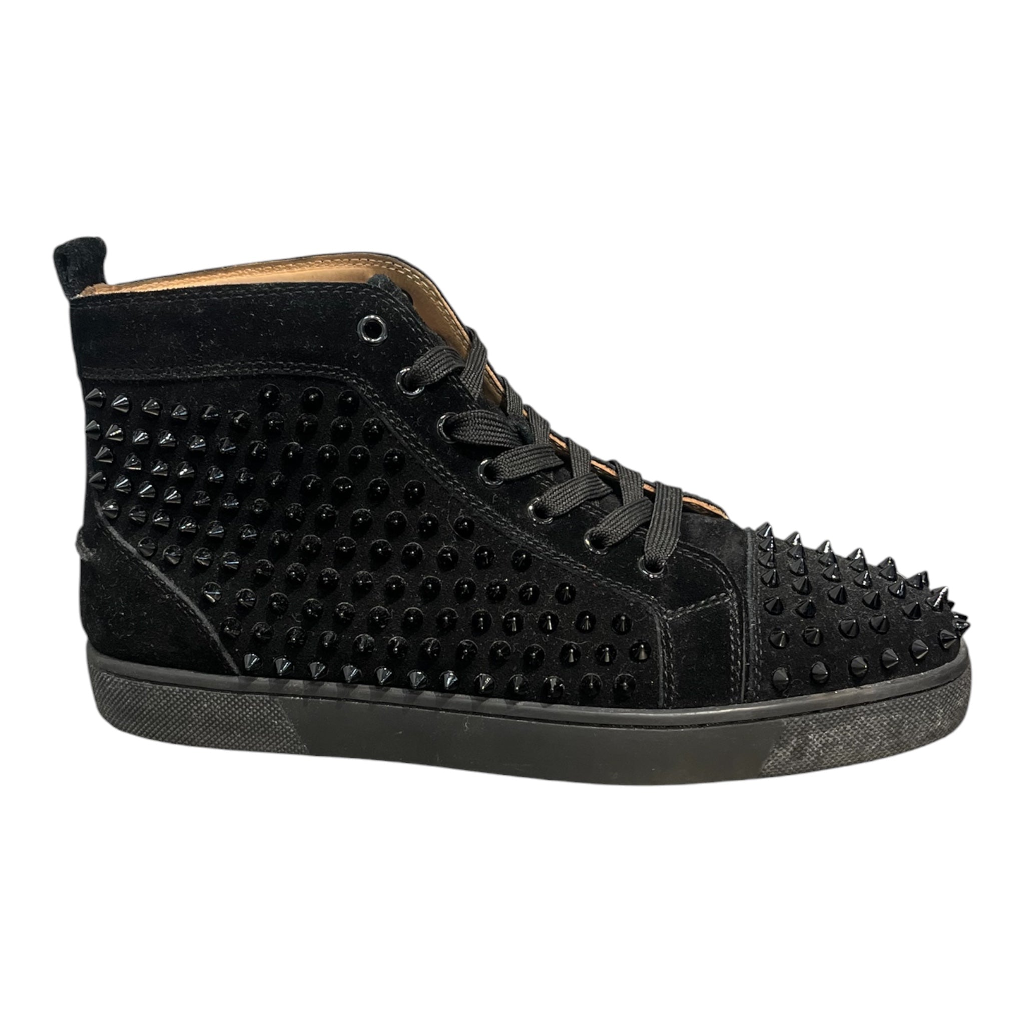 Christian Louboutin/Hi-Sneakers/BLK/spike view 4