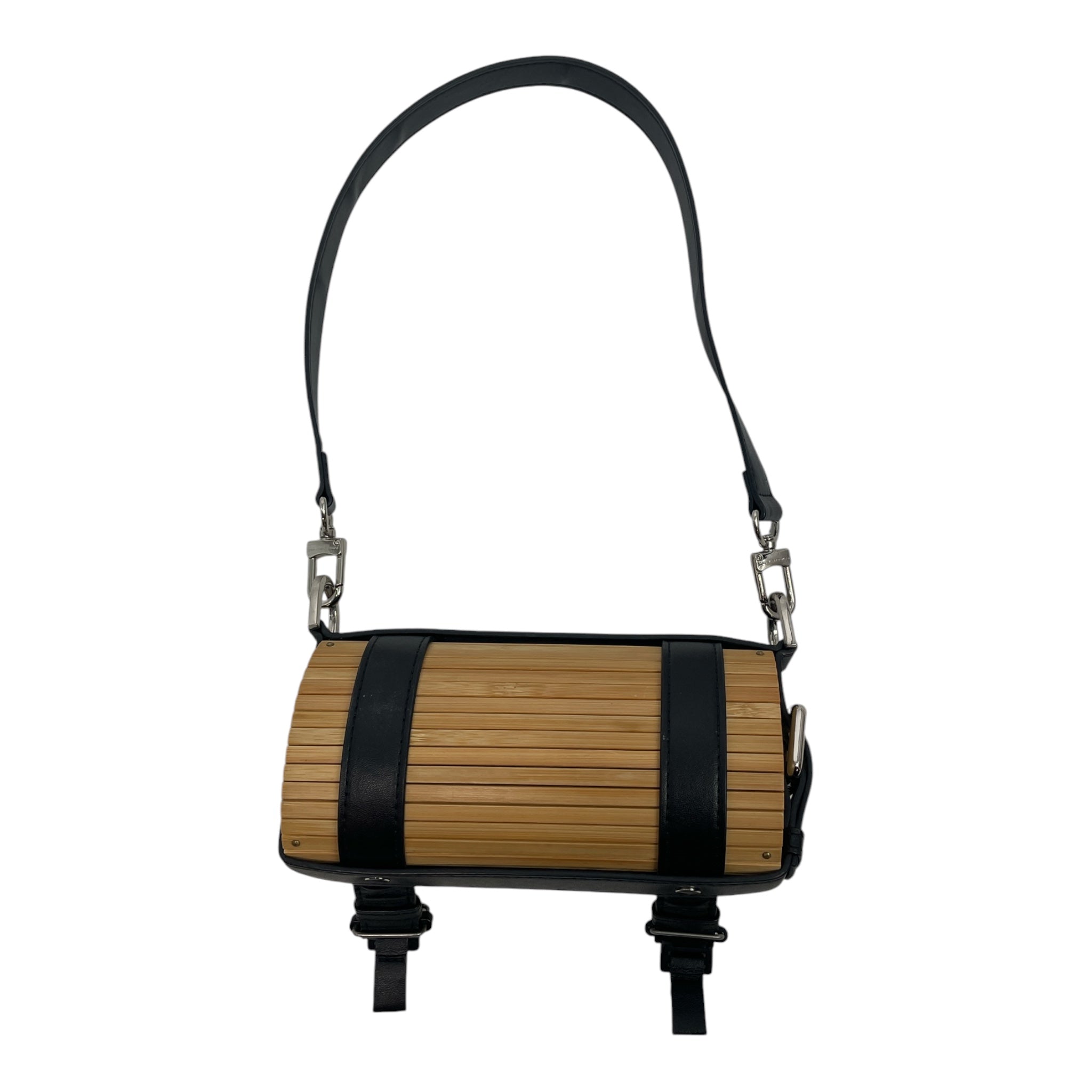 Feng Chen Wang/Bag/BRW/BAMBOO/LEATHERV STRAPS view 2