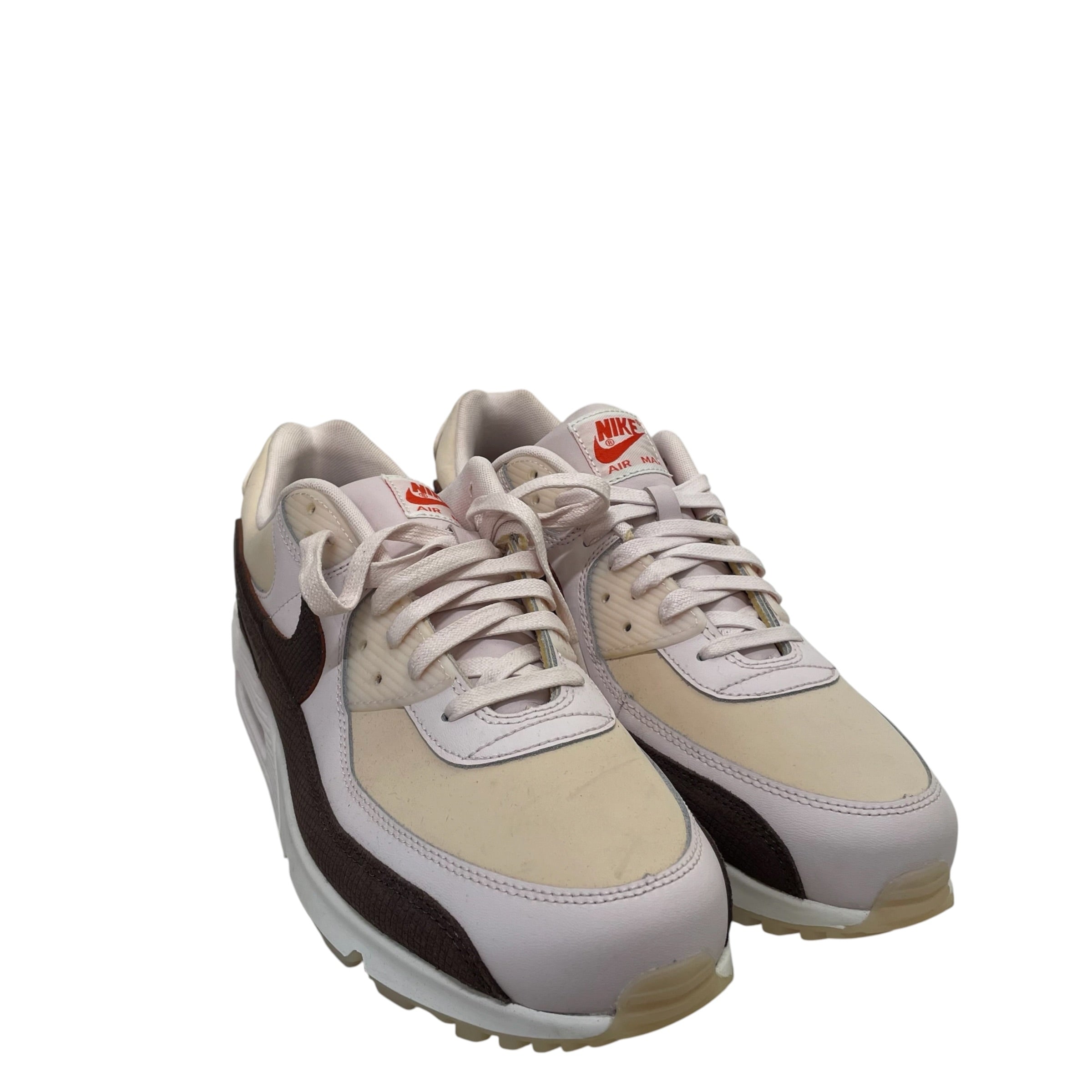 NIKE/Low-Sneakers/US 12/Leather/CRM/AIR MAX 90 LTR view 1