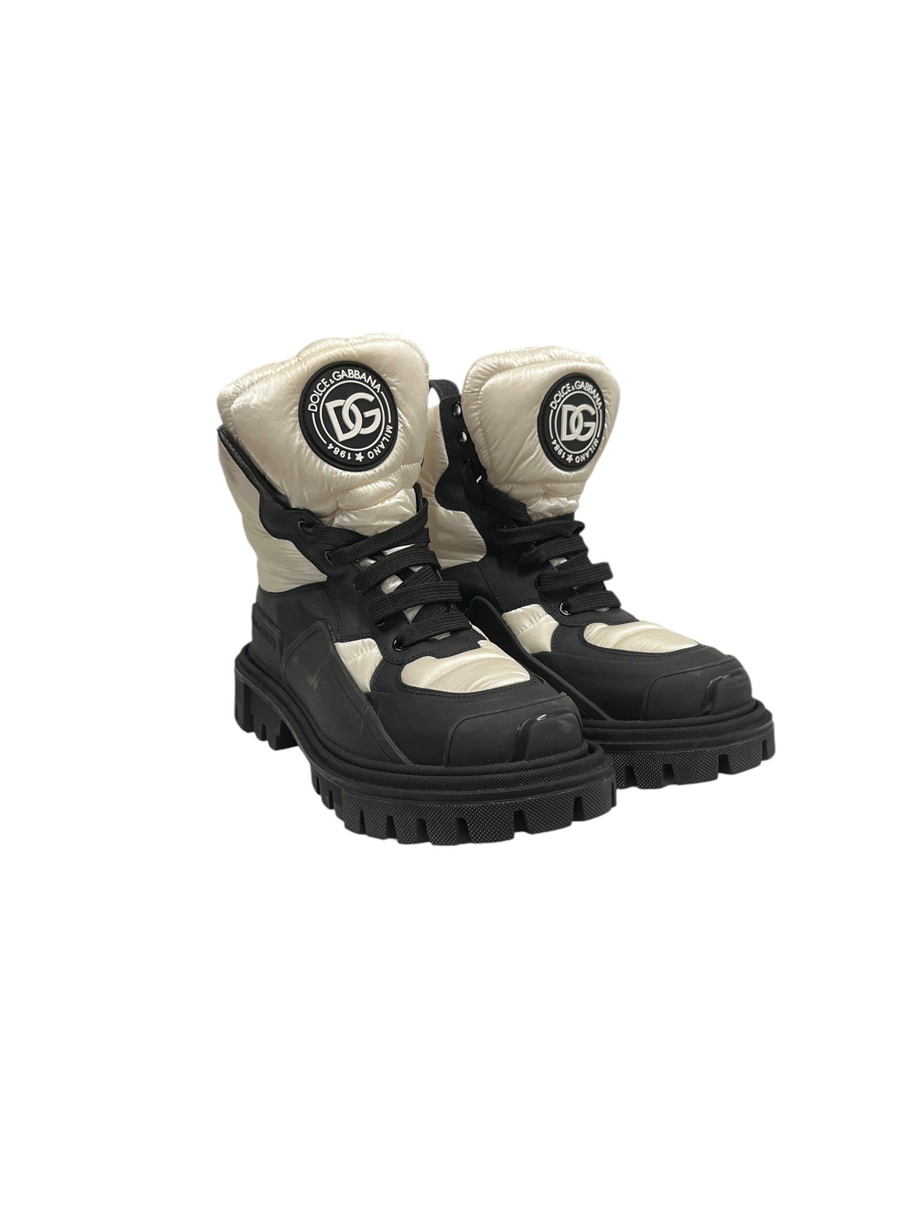 DOLCE&GABBANA/Trekking Boots/EU 37/Nylon/BLK/8 Hole/ view 1