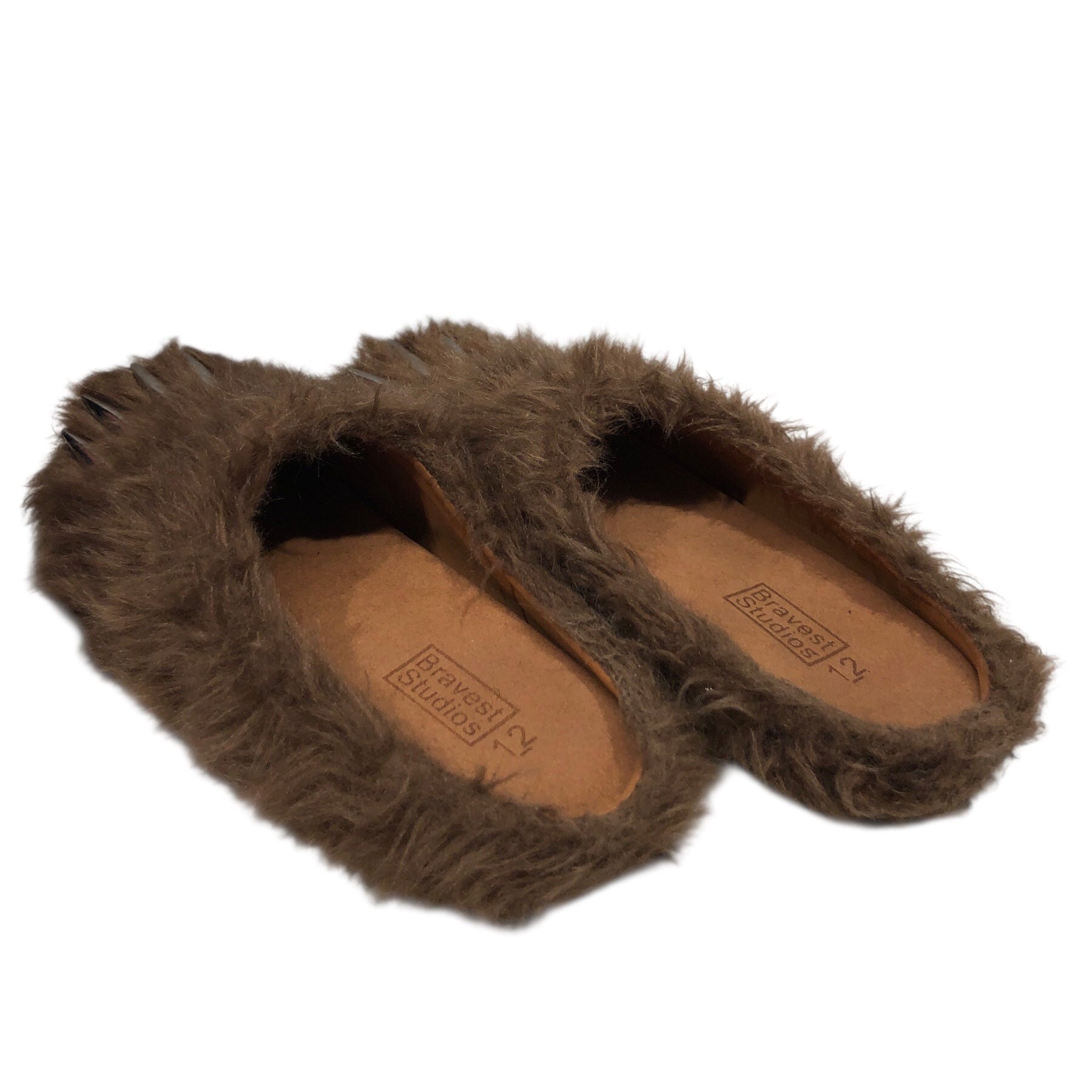 Bravest Studios/Sandals/US 12/Fake Fur/BRW/ view 2