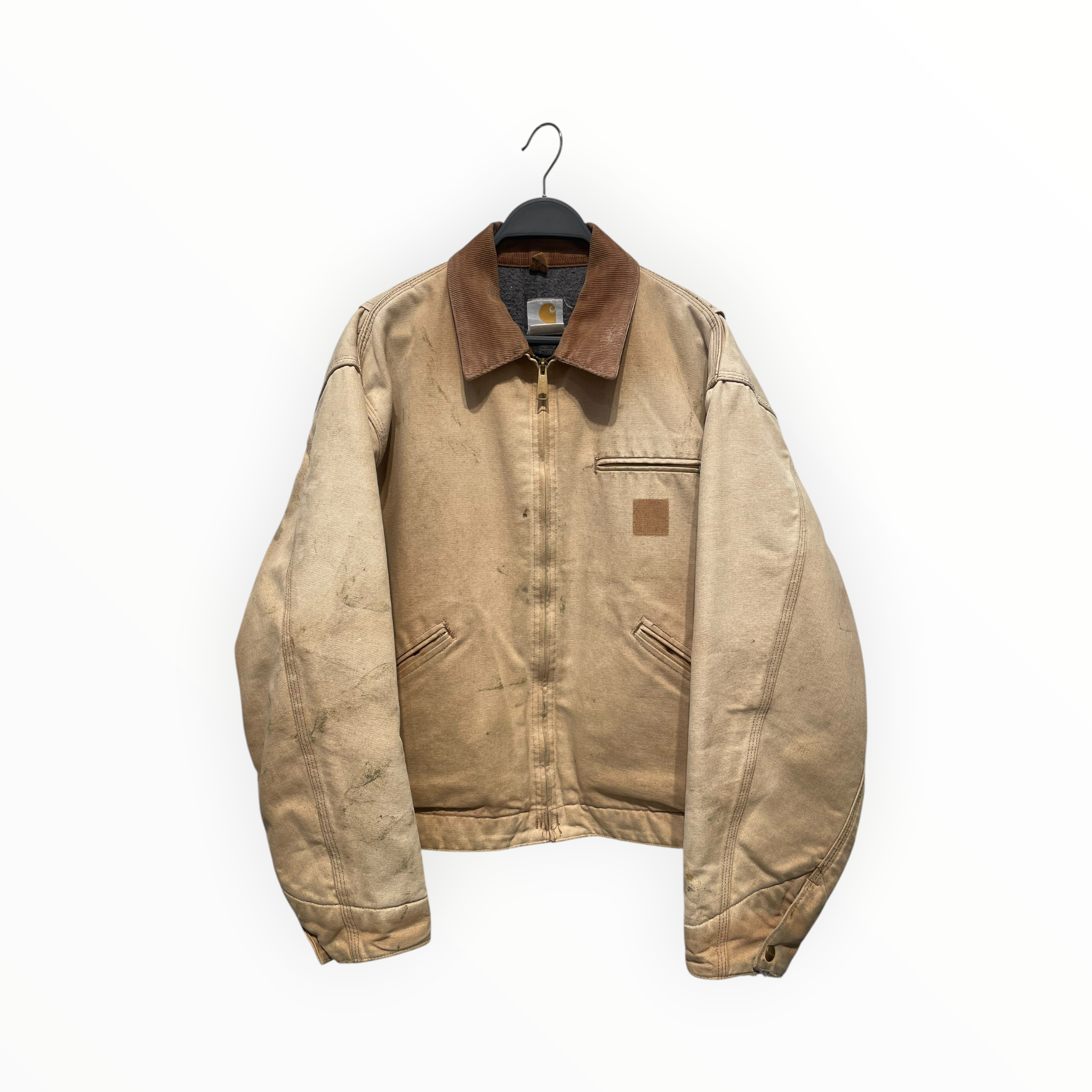 Carhartt/Jacket/OS/Cotton/BEG/DISTRESSED DETROIT JACKET view 1