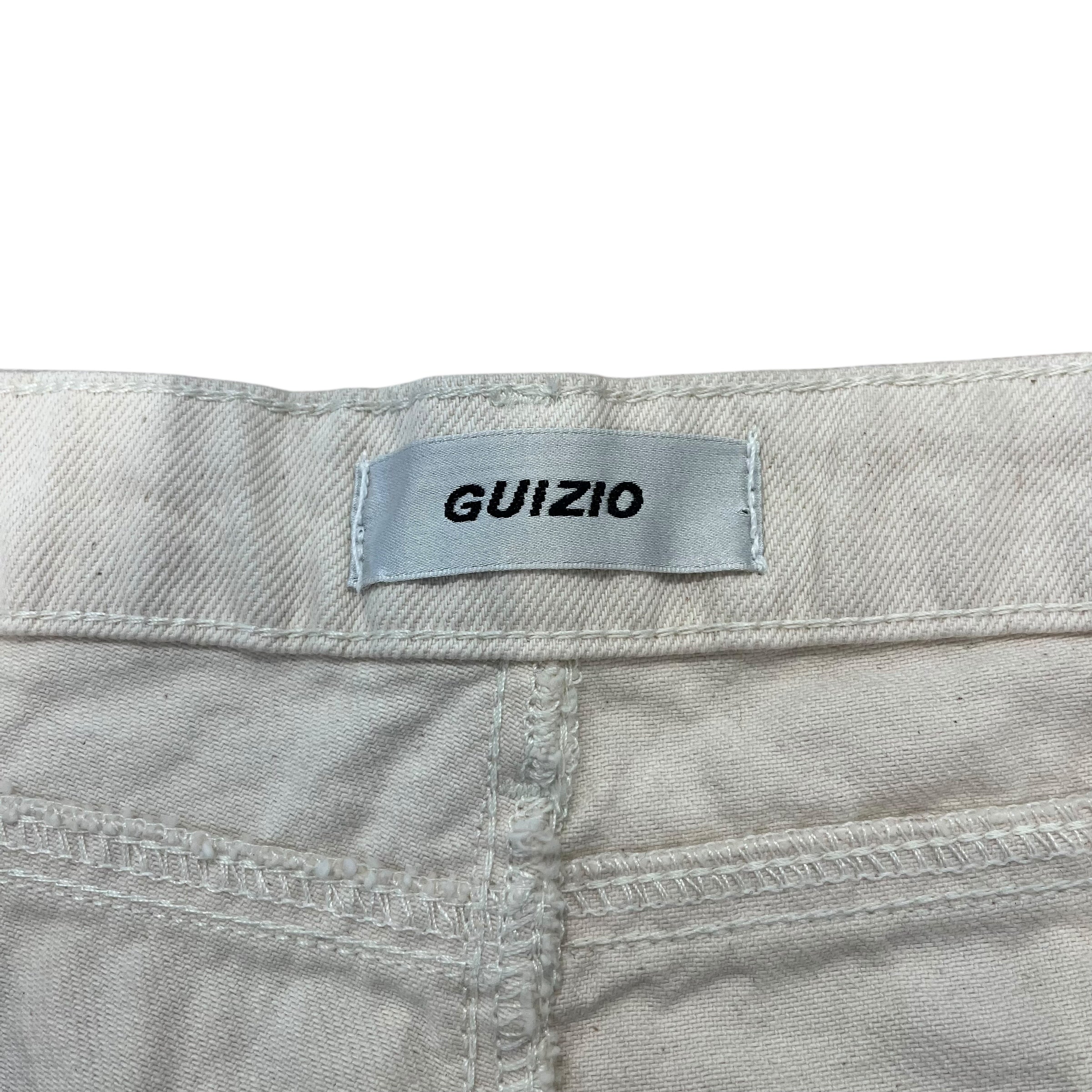 GUIZIO/Bottoms/26/Denim/CRM/boro stitching view 4