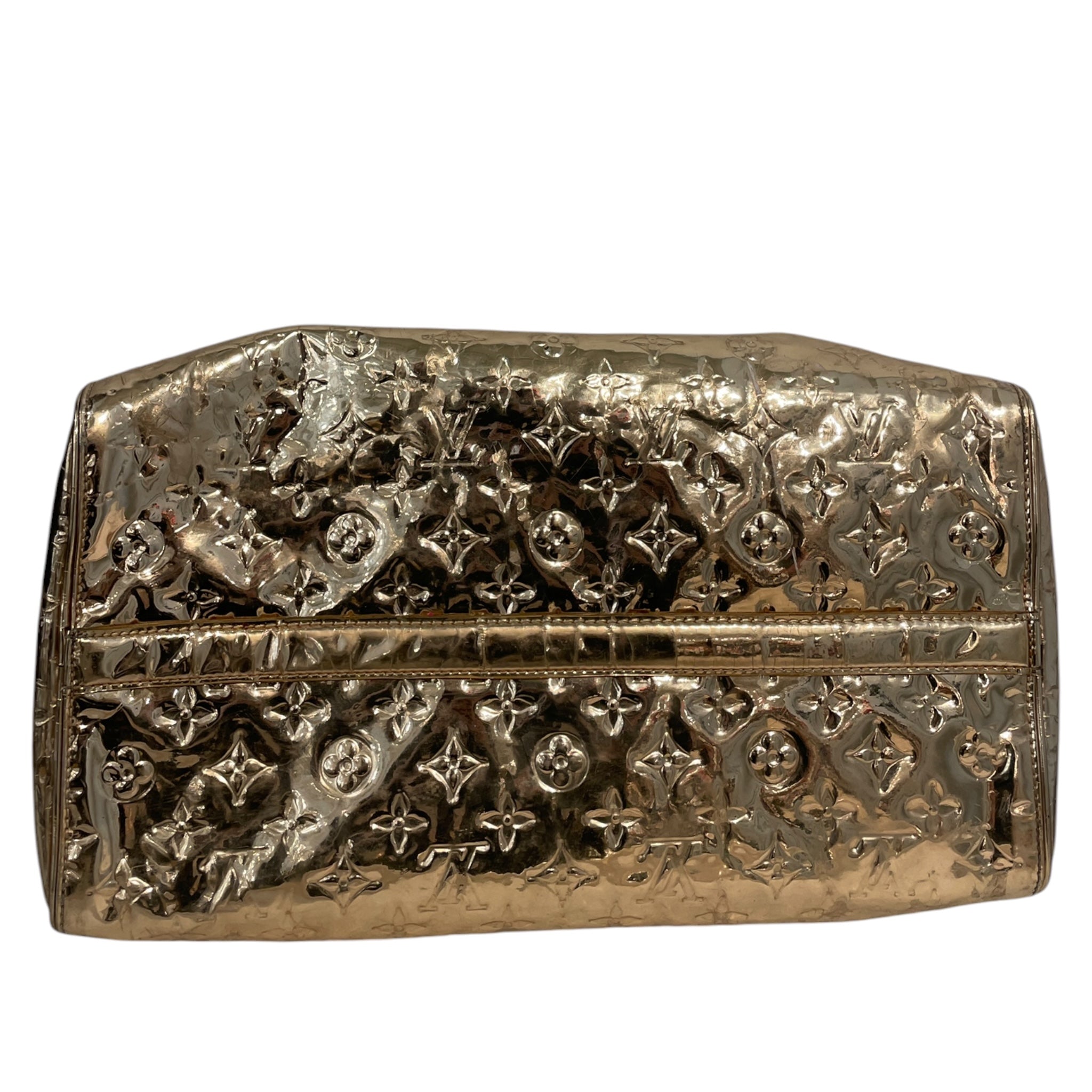 LOUIS VUITTON/Hand Bag/Monogram/GLD/Speedy Miroir view 3