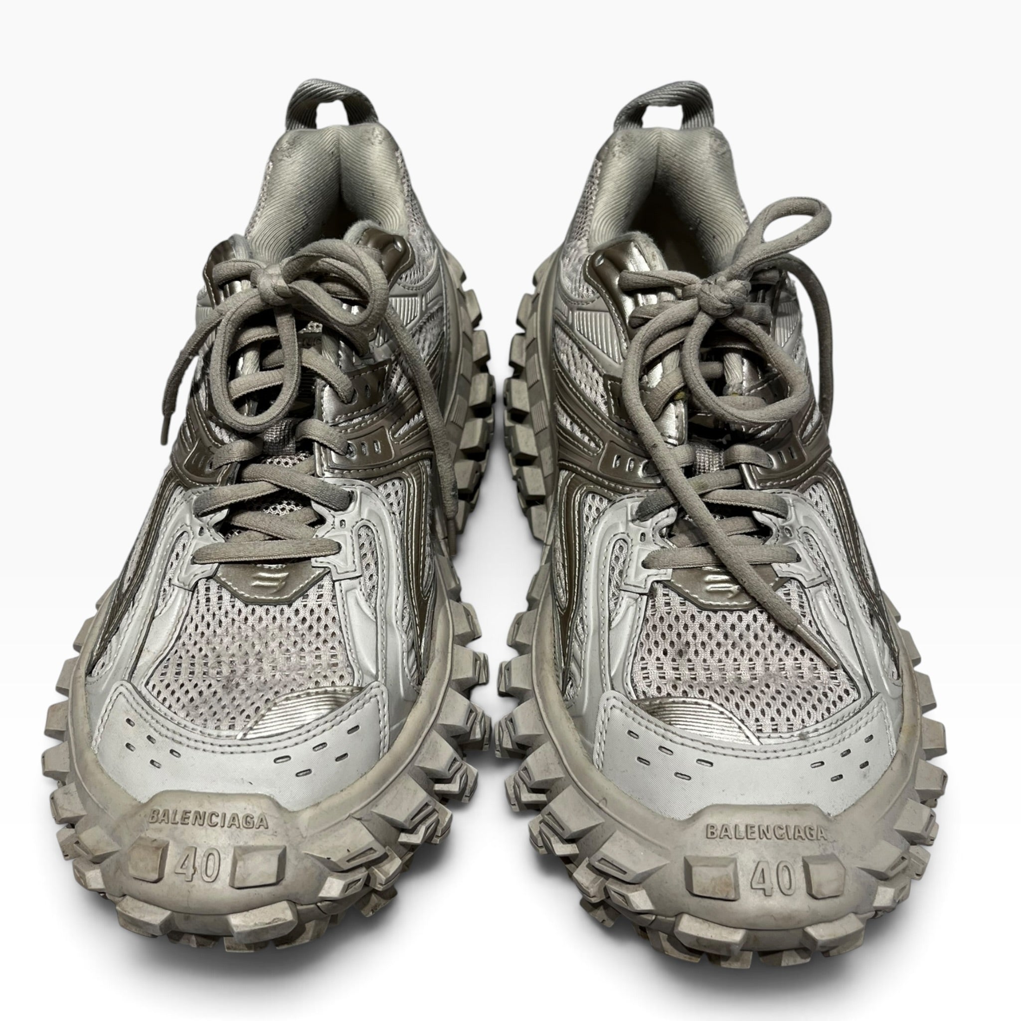 BALENCIAGA/Low-Sneakers/EU 40/Leather/CRM/DEFENDERS view 1