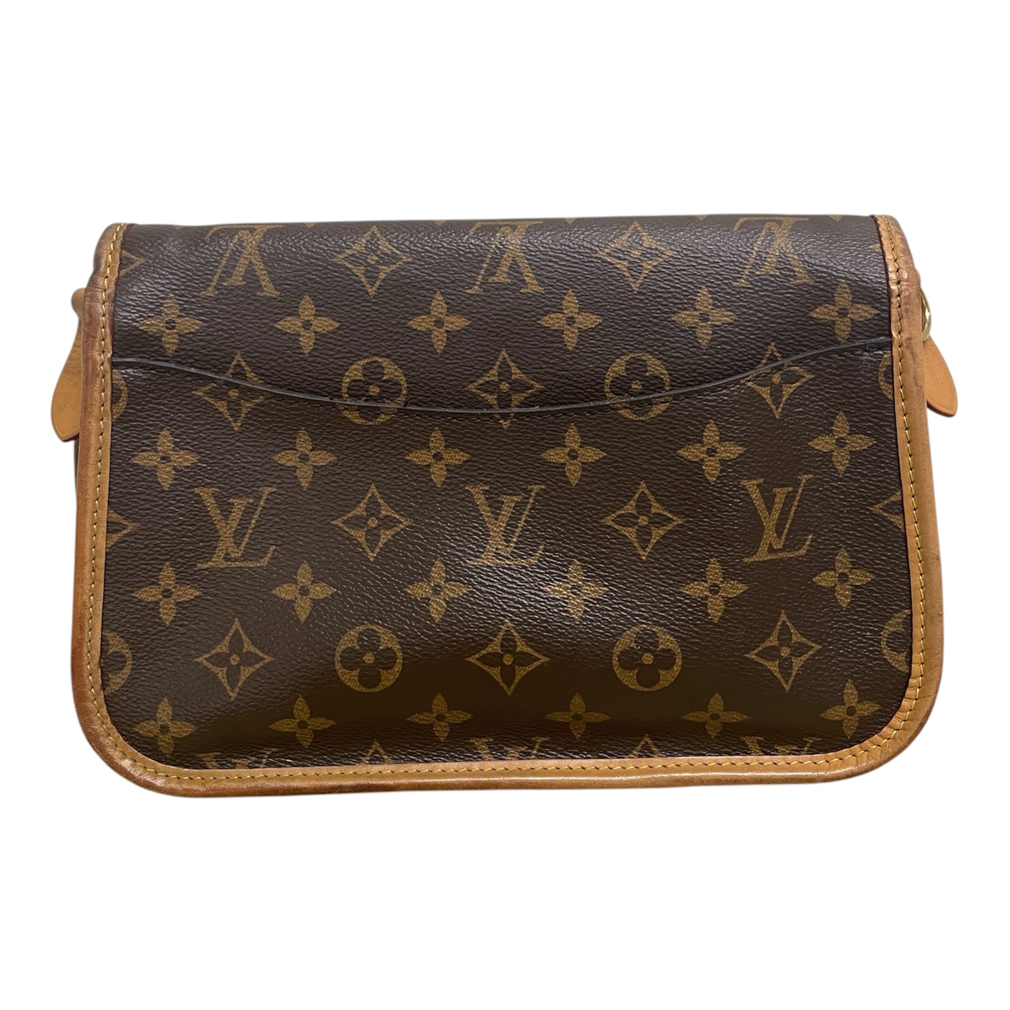 LOUIS VUITTON/Hand Bag/Monogram/Leather/BRW/VG39RD7 view 2