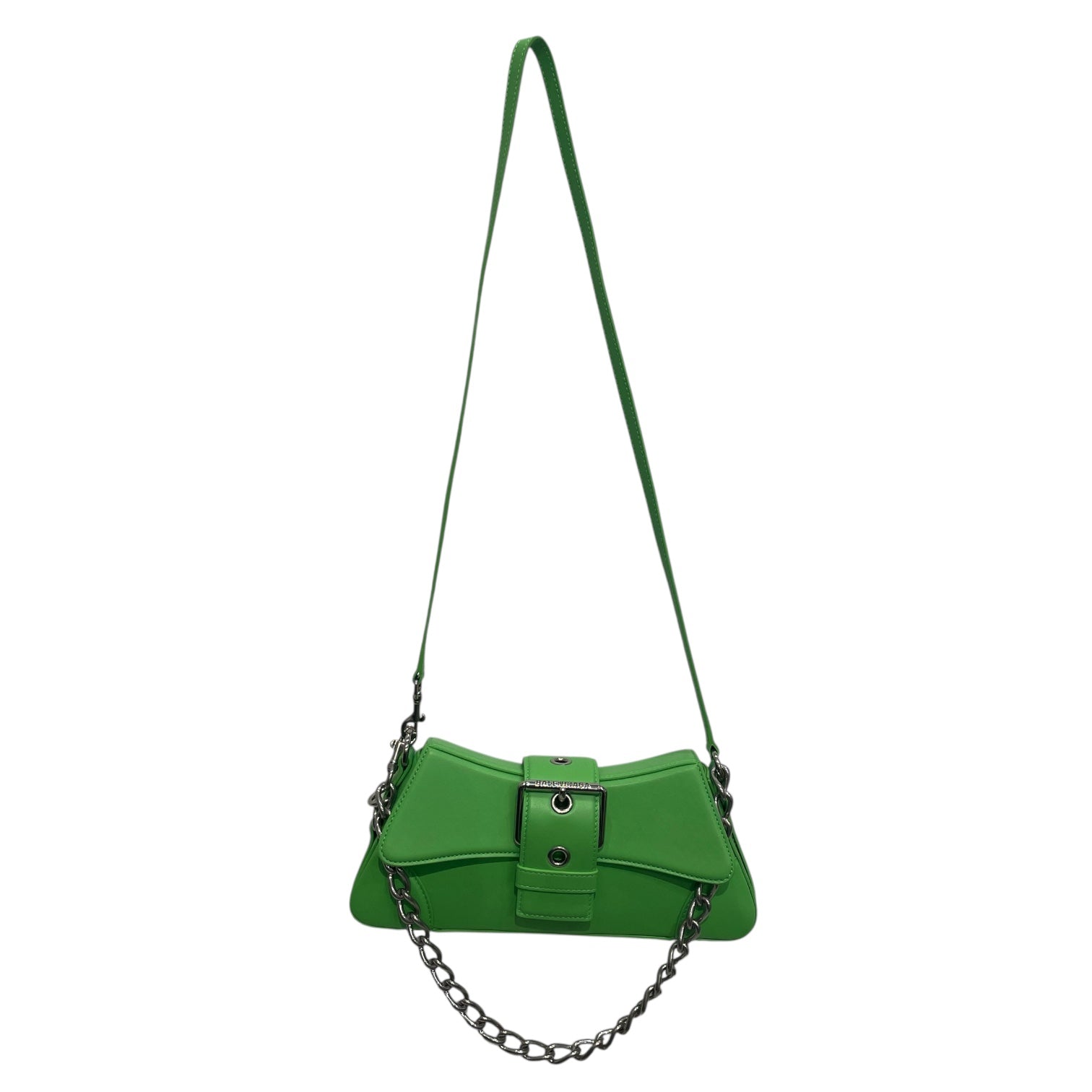 BALENCIAGA/Cross Body Bag/Leather/GRN/LINDSAY BAG view 1