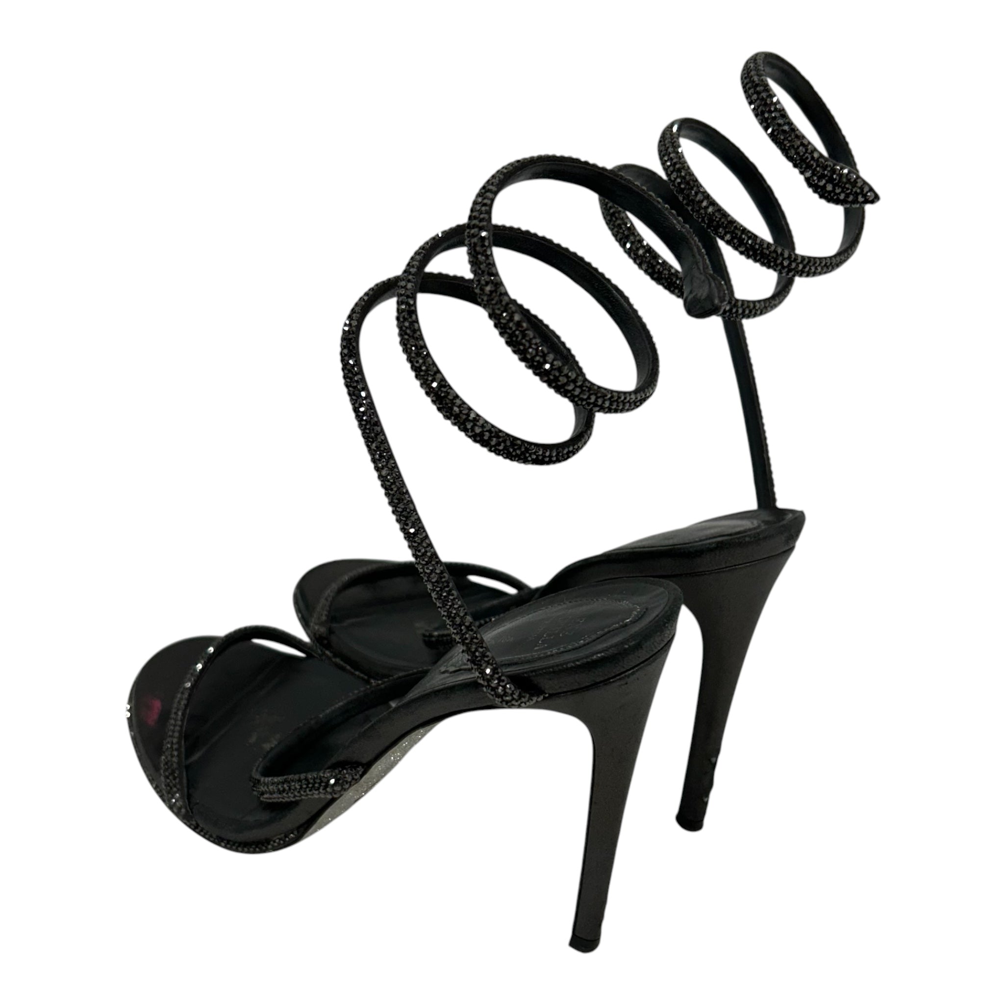 Rene Caovilla/Heels/US 7/BLK/Black Crystal Stiletto view 2