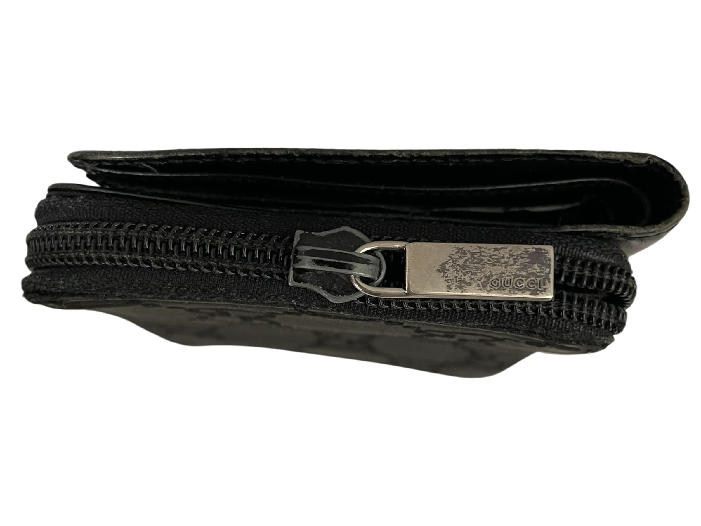 GUCCI/Coin Wallet/BLK/M's/monogram coin wallet view 5