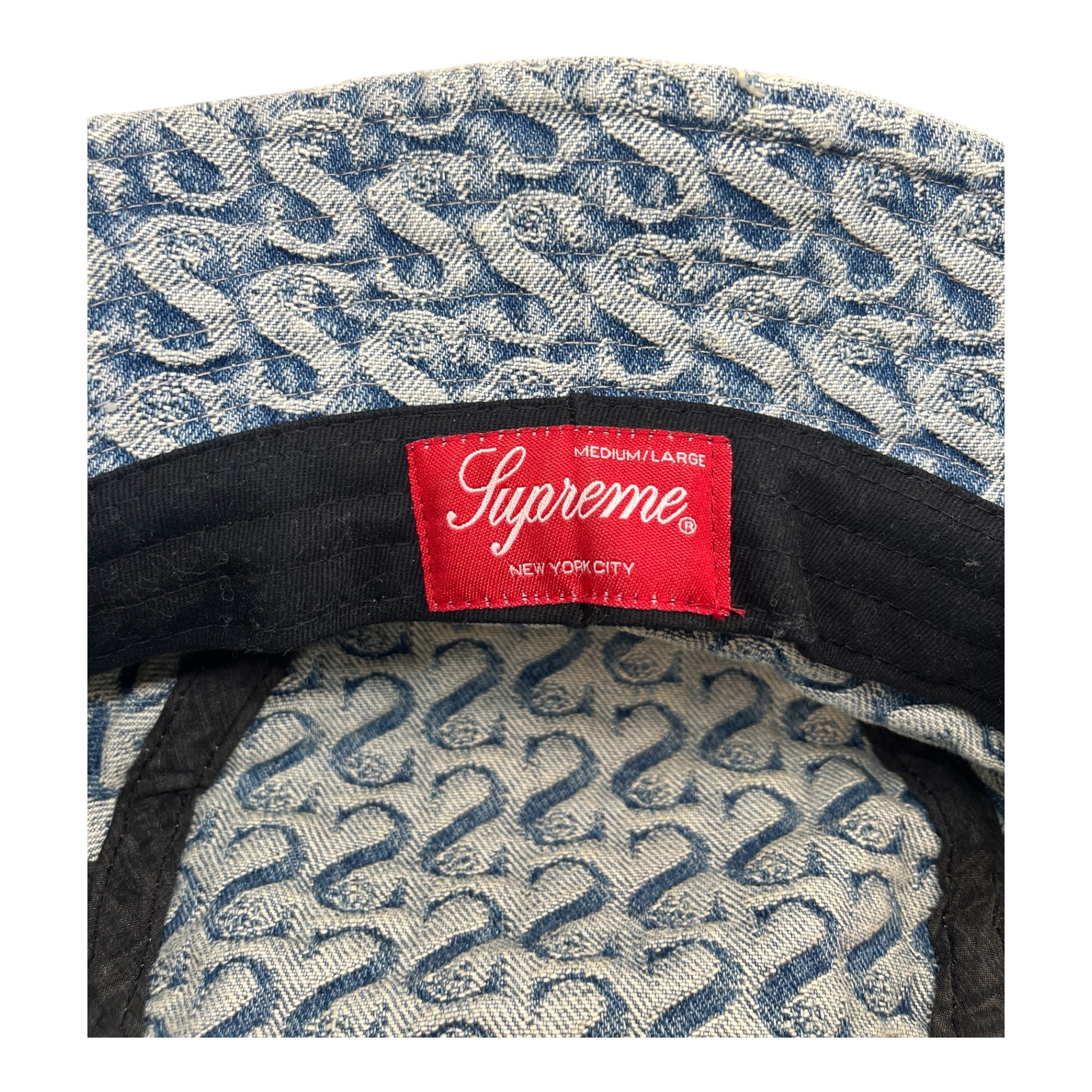 Supreme/Bucket Hat/OS/Monogram/Denim/IDG/M's/MONGRAM S BUCKET view 4