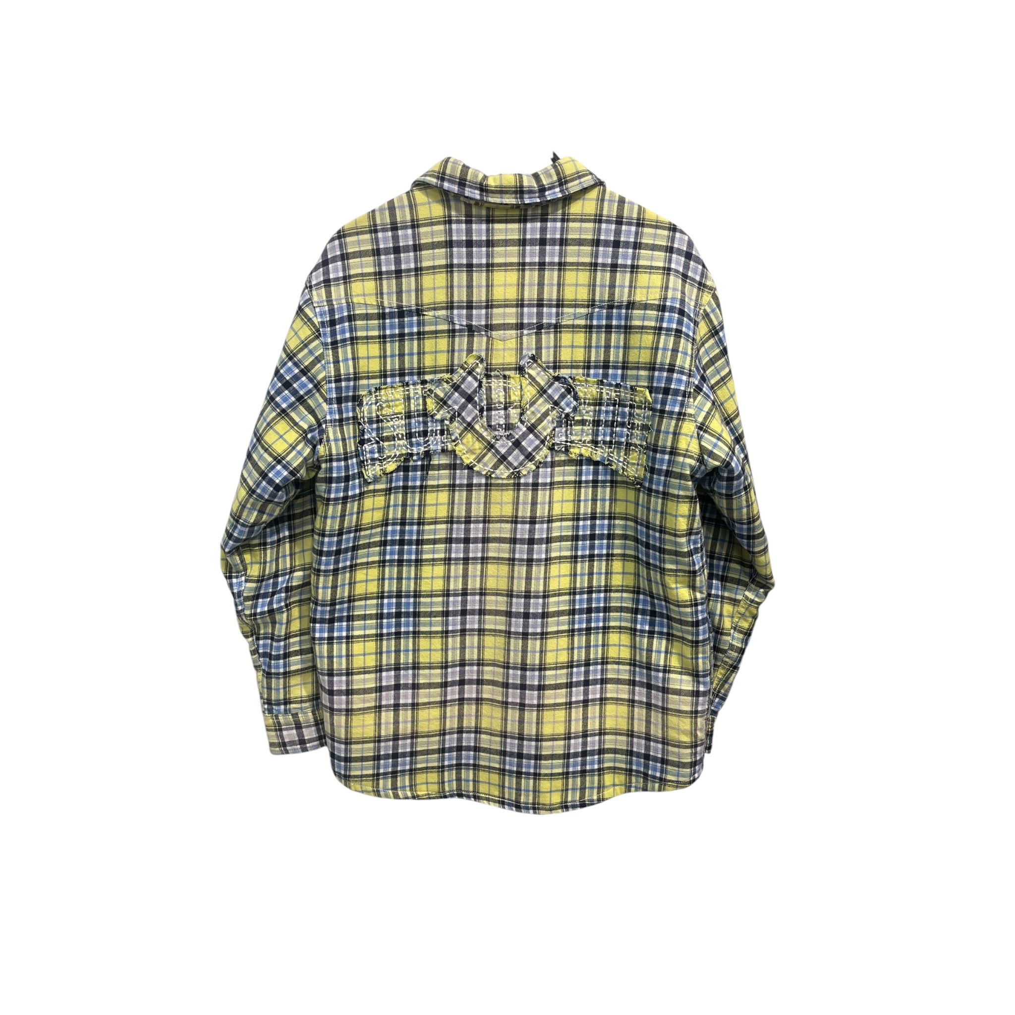Supreme/LS Shirt/M/Cotton/YEL/Plaid/PADDED FLANNEL SHIRT view 2