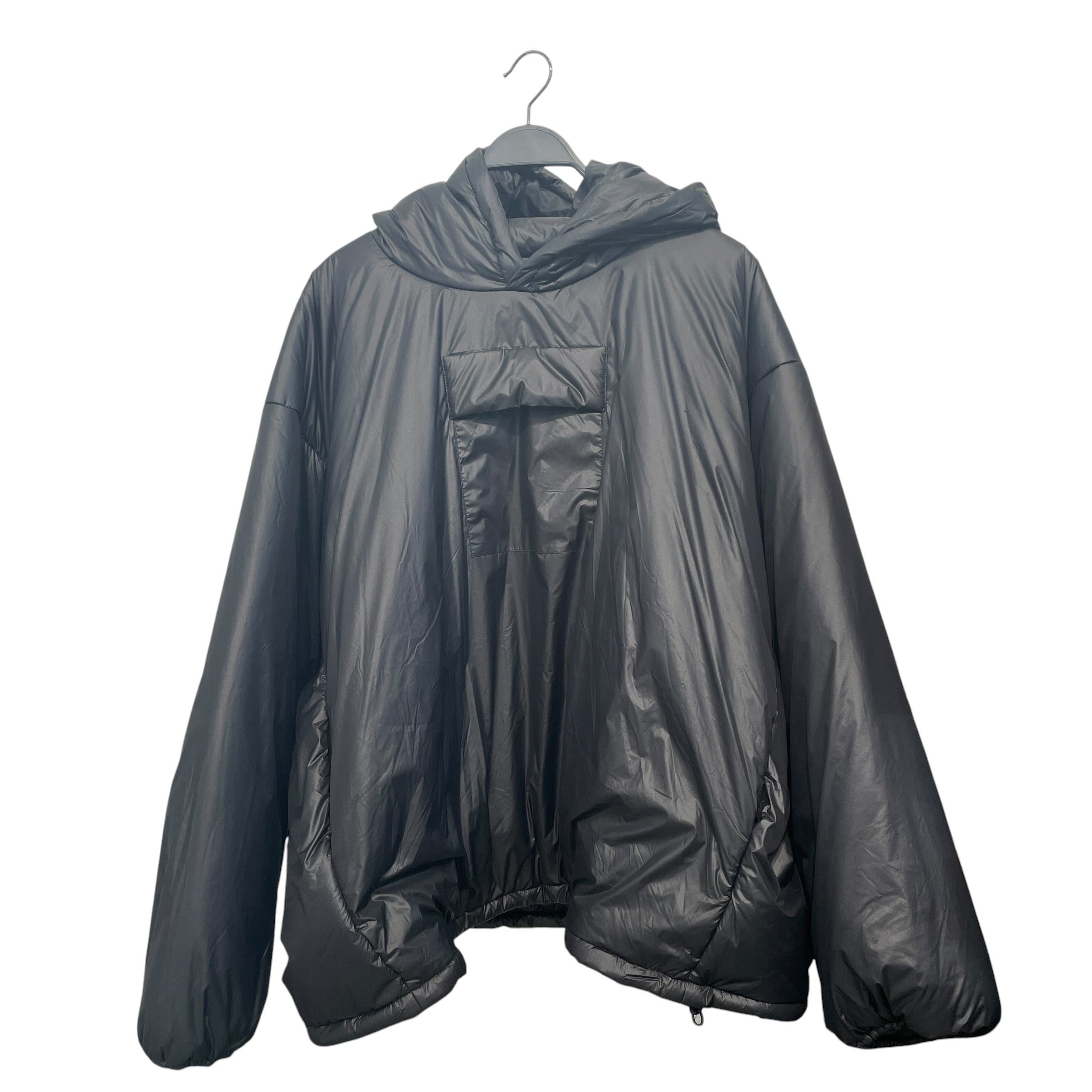 YEEZY GAP ENGINEERED BY BALENCIAGA/Hoodie/M/Polyester/BLK/padded anork puffer hoodie view 2