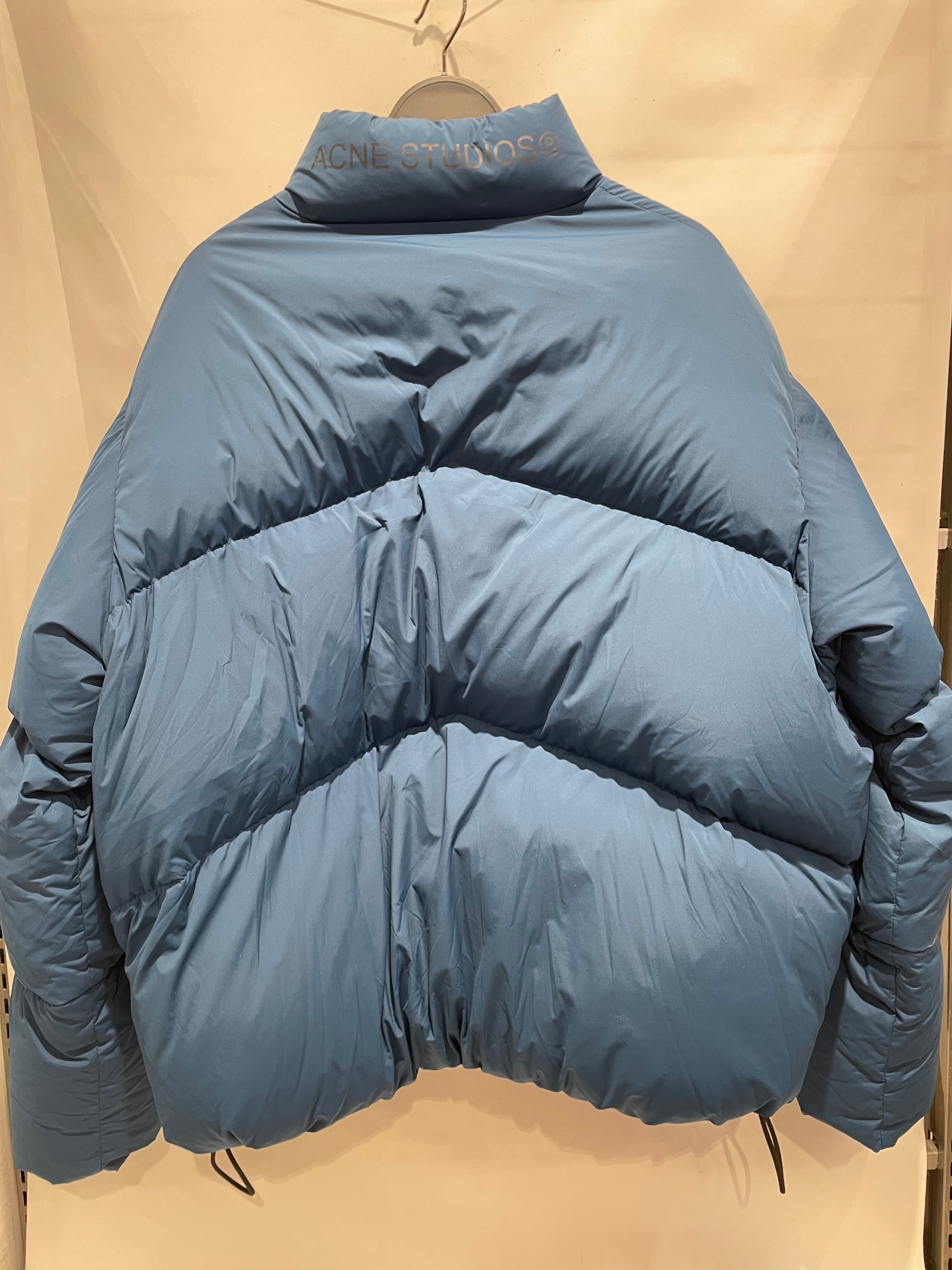 Acne Studios/Puffer Jkt/50/Nylon/BLU/Oversized Quilted Down view 2