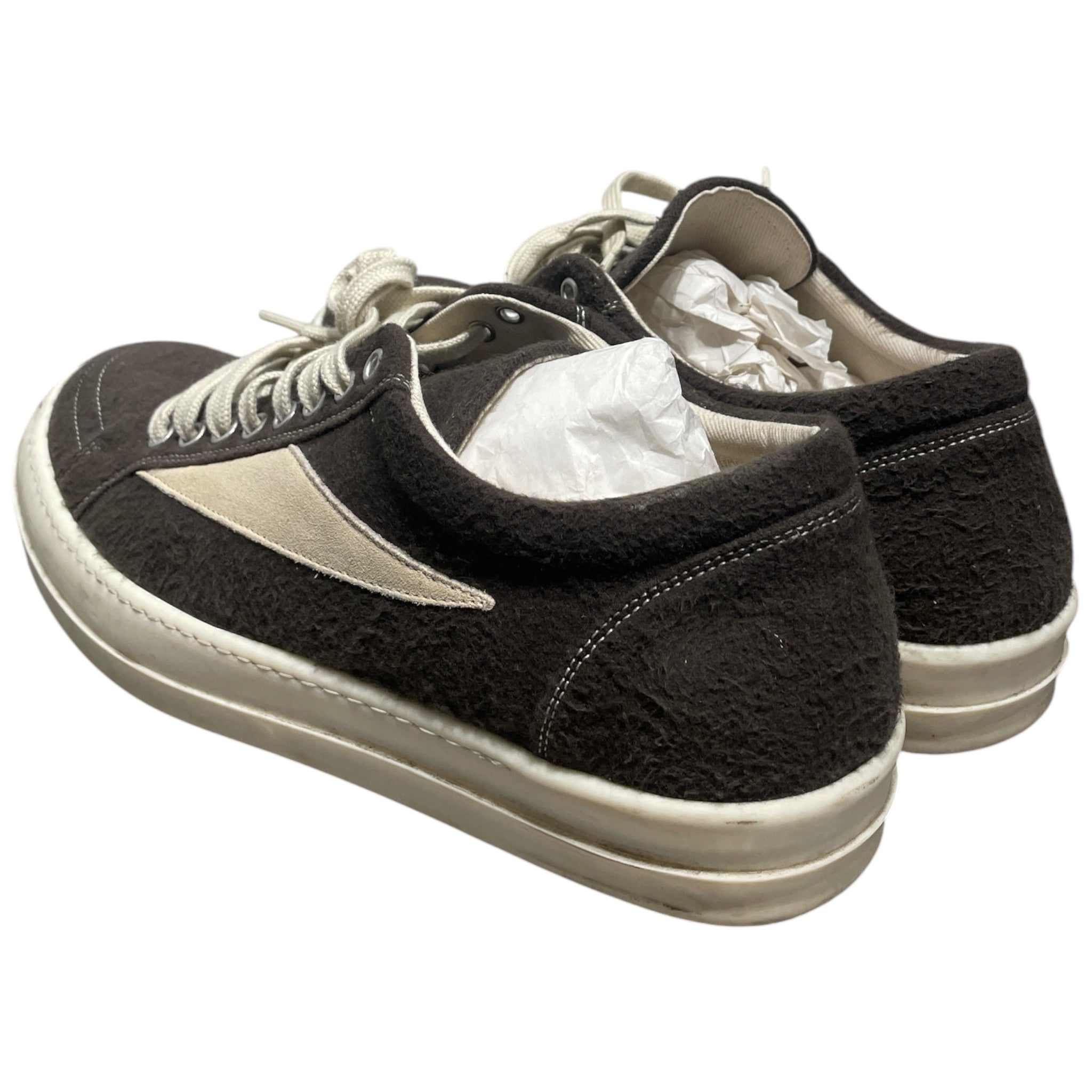 RICK OWENS DRKSHDW/Low-Sneakers/EU 44/BRW/SUEDE LOW VANS BROWN view 2