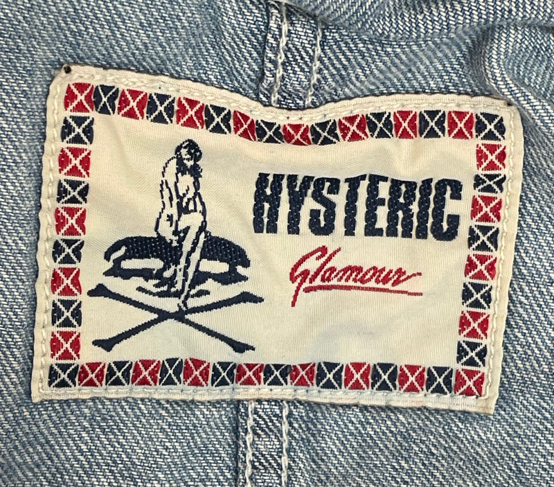 HYSTERIC GLAMOUR/Dress/FREE/Denim/BLU/DRESS WITH HOODIE