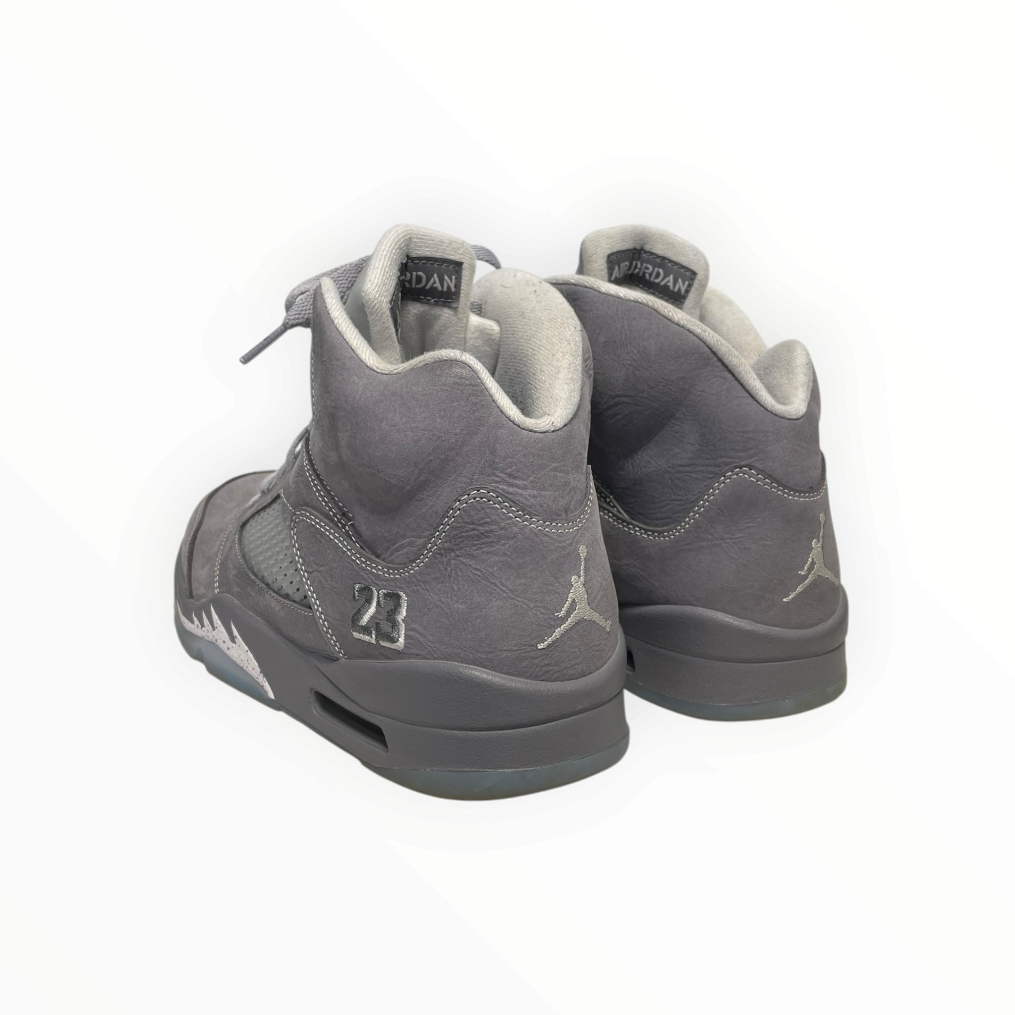 NIKE/AIR JORDAN 5 RETRO/Hi-Sneakers/US 10.5/Suede/GRY/DD0587-002 view 2