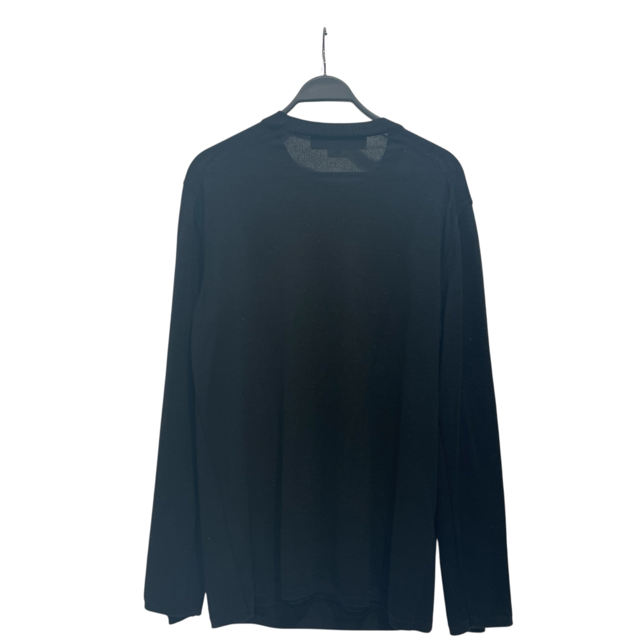 COMME des GARCONS HOMME PLUS/Sweater/XL/Wool/BLK/ view 2