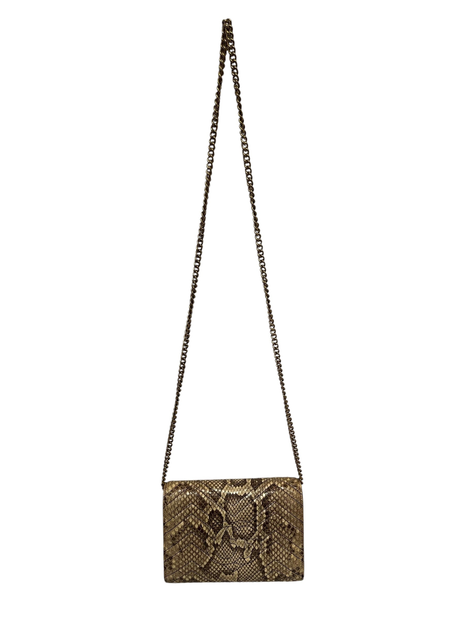 GUCCI/Cross Body Bag/Animal Pattern/Leather/BEG/474575 view 4