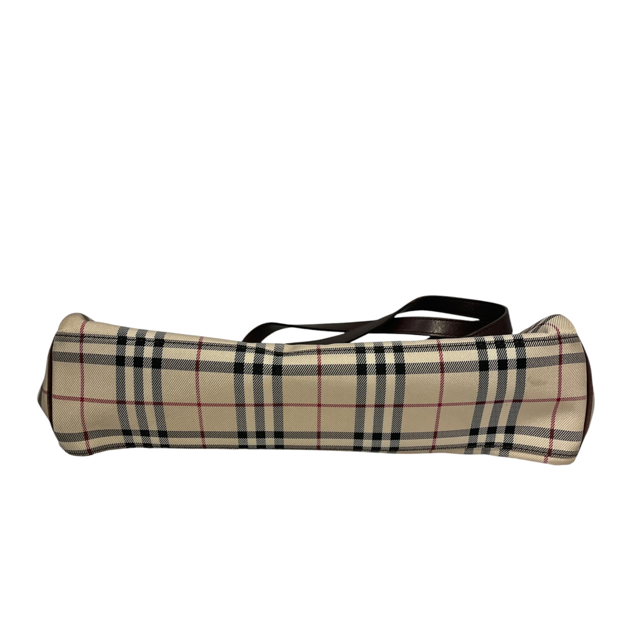 BURBERRY/Hand Bag/Plaid/CRM/W2B4BTM view 3