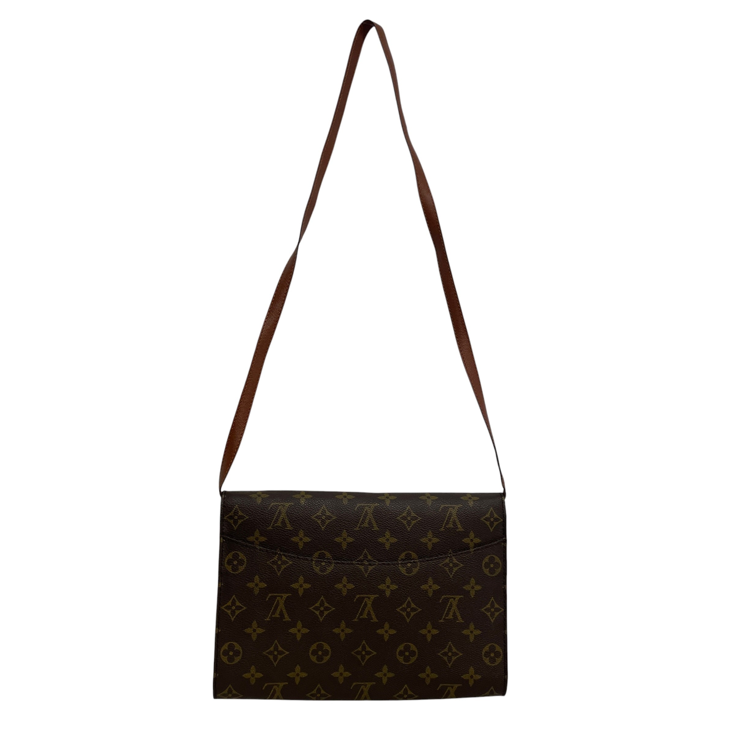 LOUIS VUITTON/Cross Body Bag/Monogram/Leather/BRW/Monogram Bordeaux 27 Bag view 2