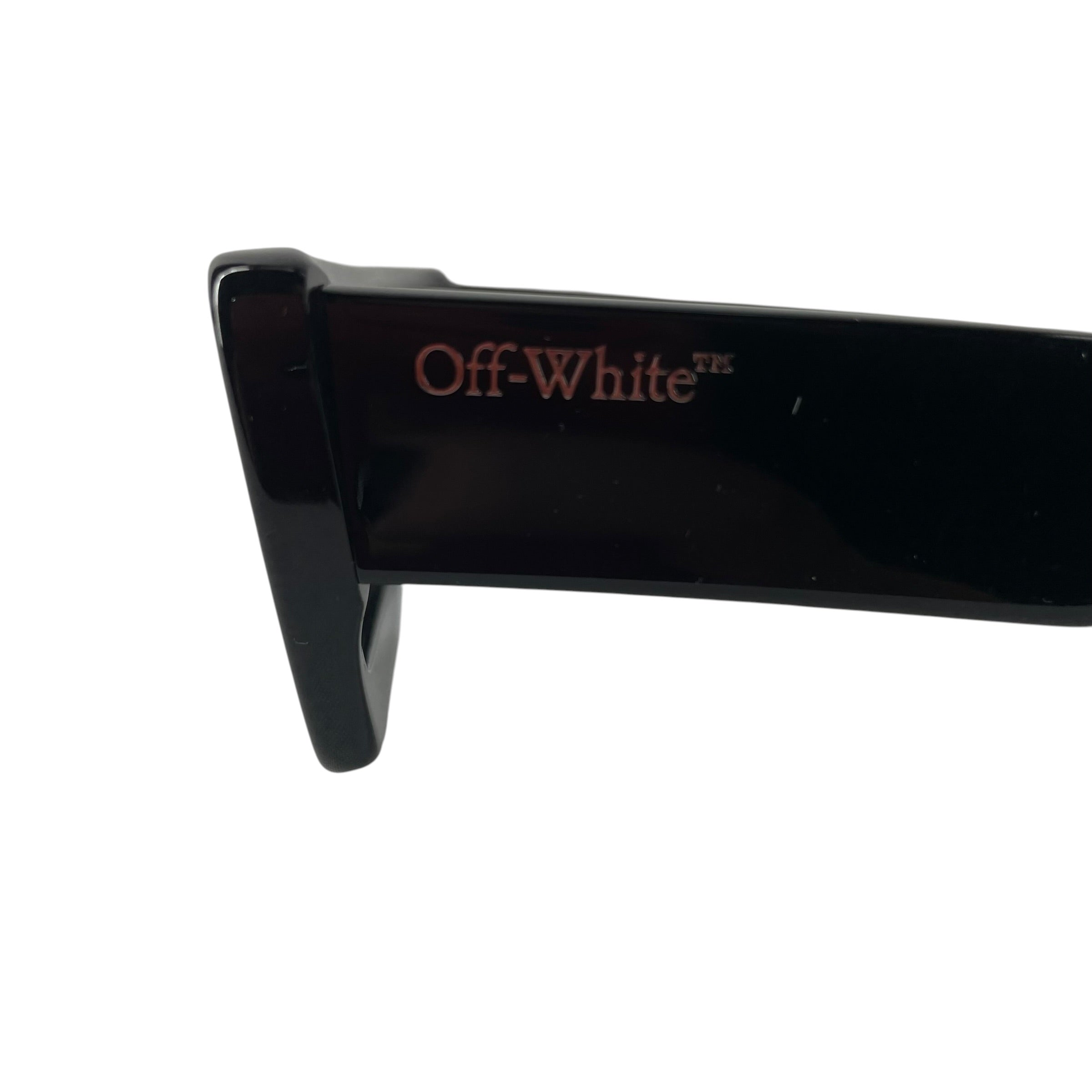 OFF-WHITE/Sunglasses/Plastic/BLK/SILVER LOGO OER1136 view 3