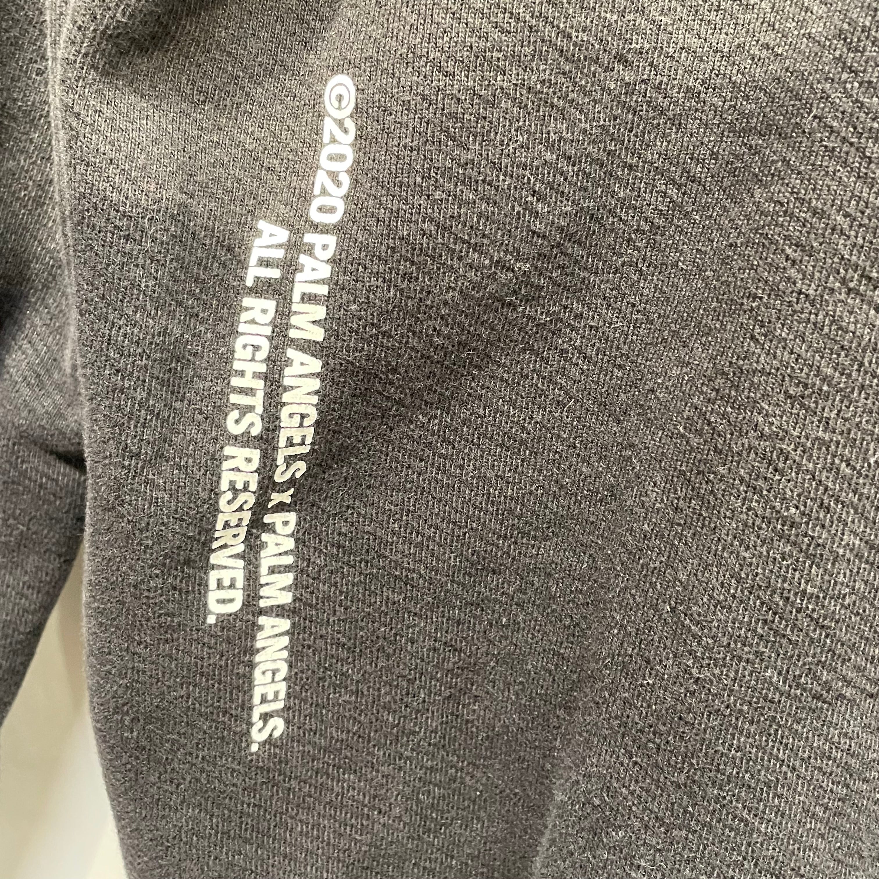 Palm Angels/Sweatshirt/S/Graphic/Cotton/BLK/PXP view 5