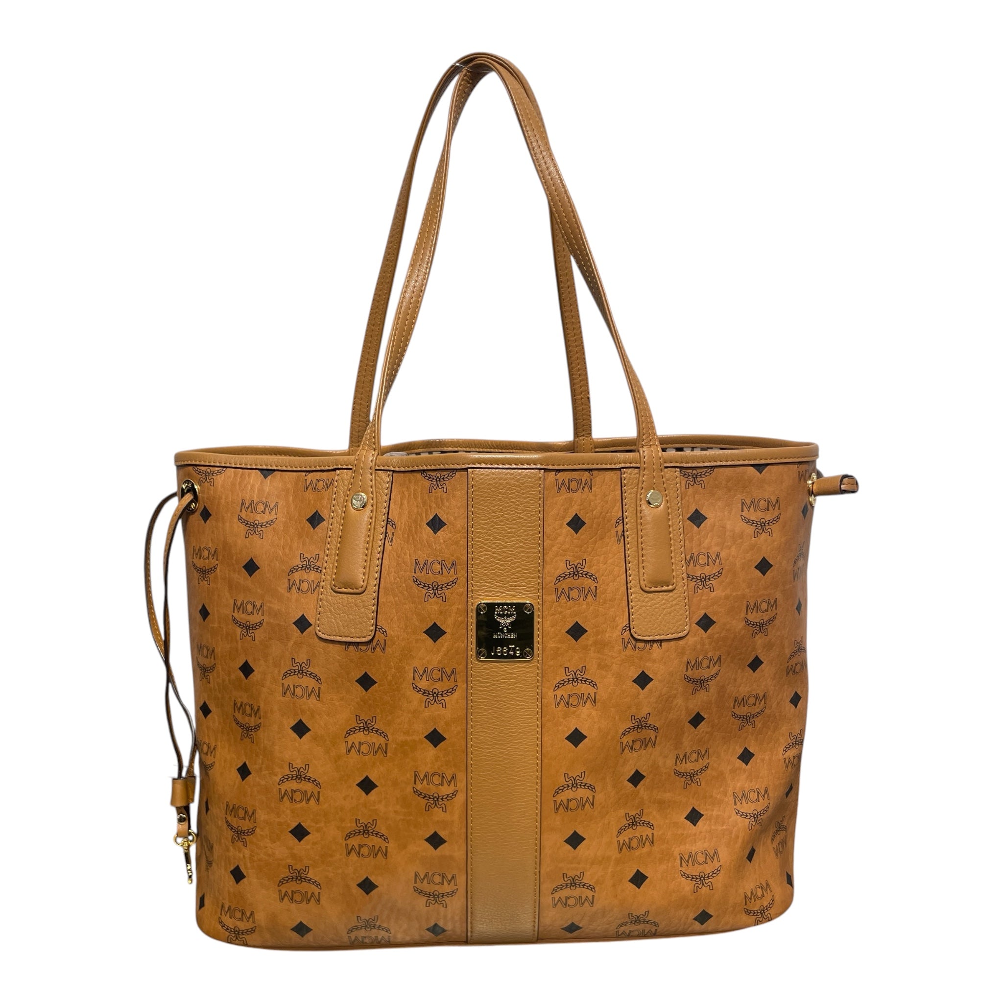 MCM/Tote Bag/Monogram/Leather/CML/liz reversible shopper view 1